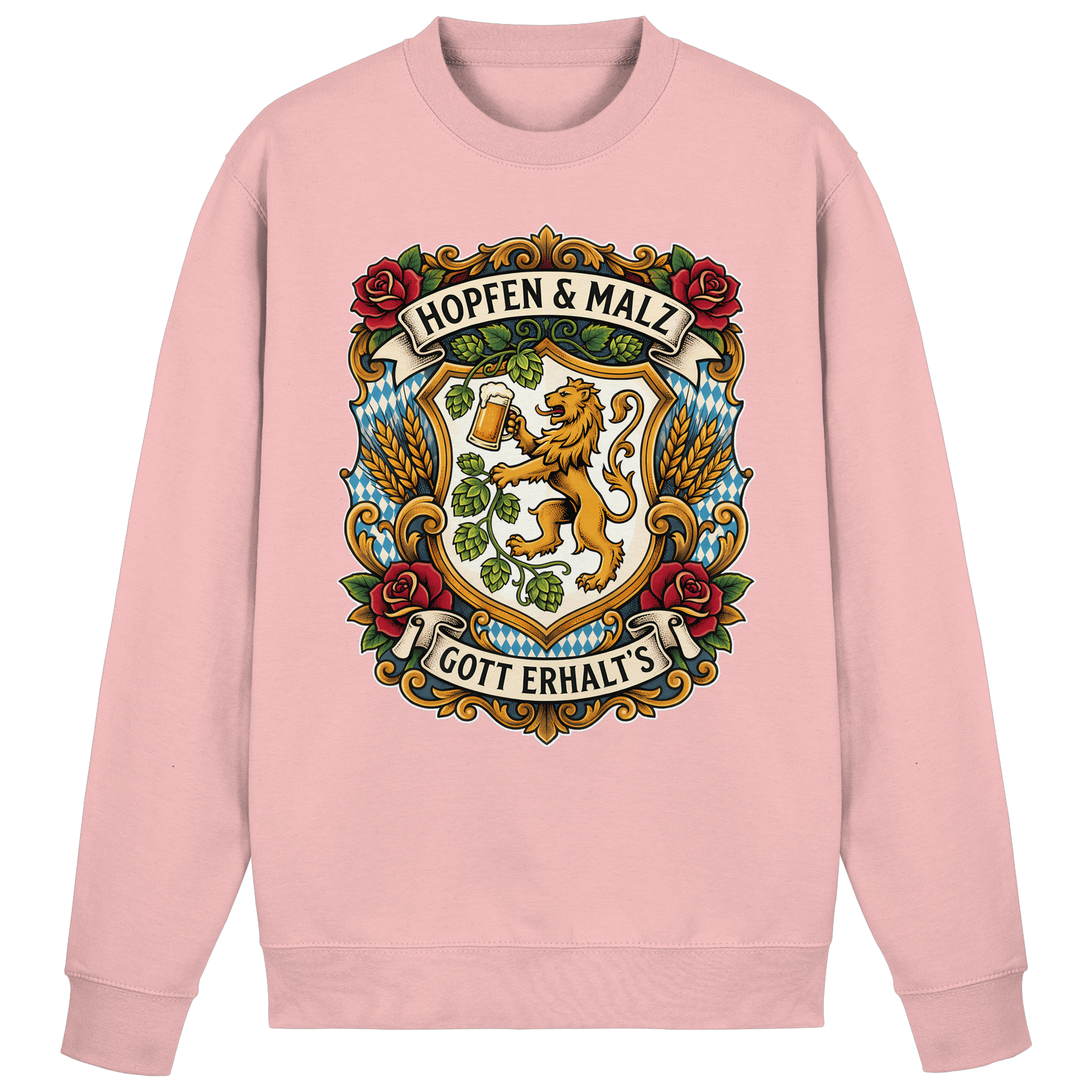 HOPFEN & MALZ - GOTT ERHALT`S - Basic Sweatshirt