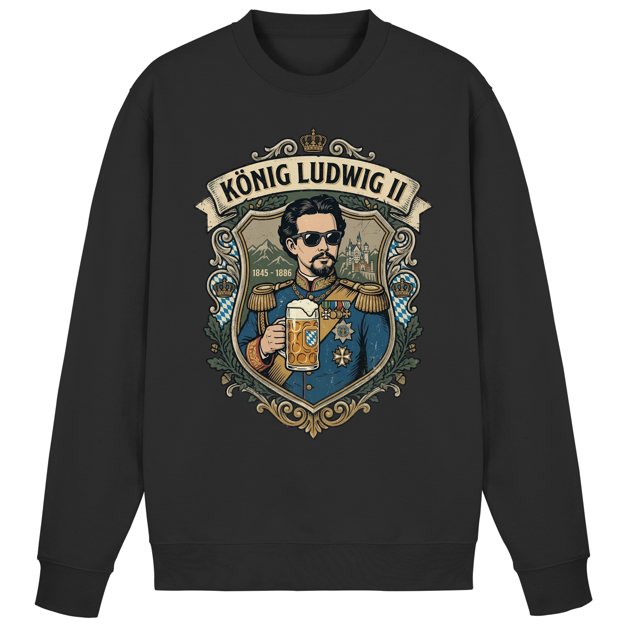 KÖNIG LUDWIG II - Basic Sweatshirt
