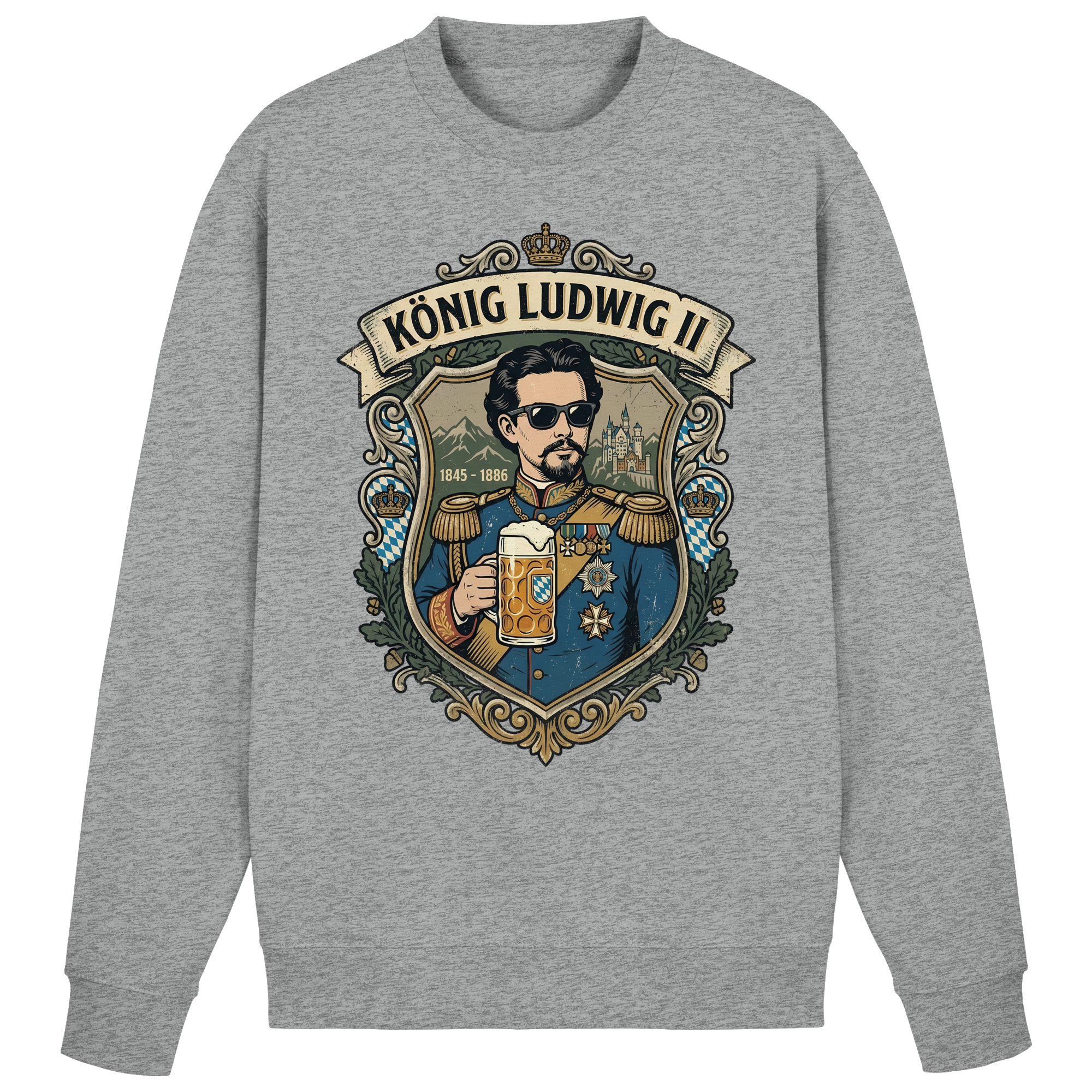 KÖNIG LUDWIG II - Basic Sweatshirt