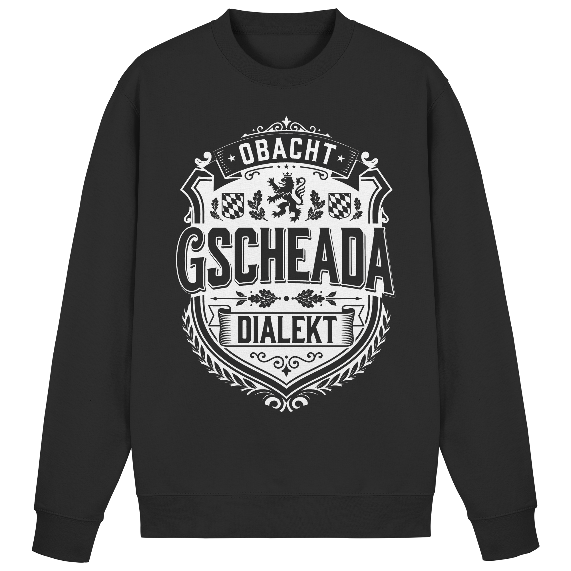 OBACHT GSCHEADA DIALEKT - Basic Sweatshirt