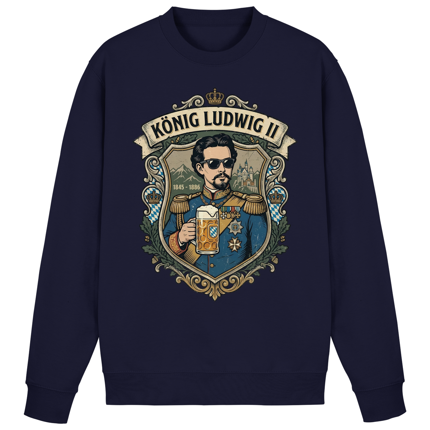 KÖNIG LUDWIG II - Basic Sweatshirt