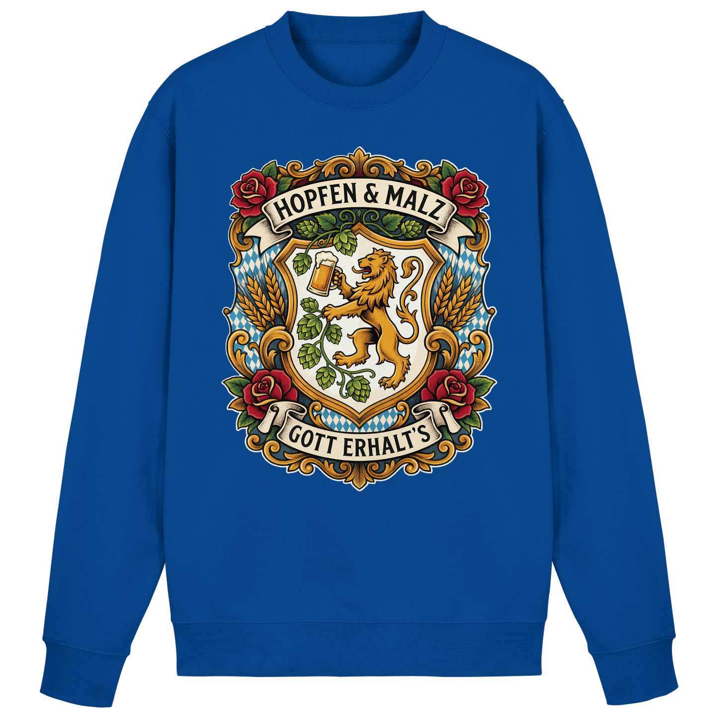 HOPFEN & MALZ - GOTT ERHALT`S - Basic Sweatshirt