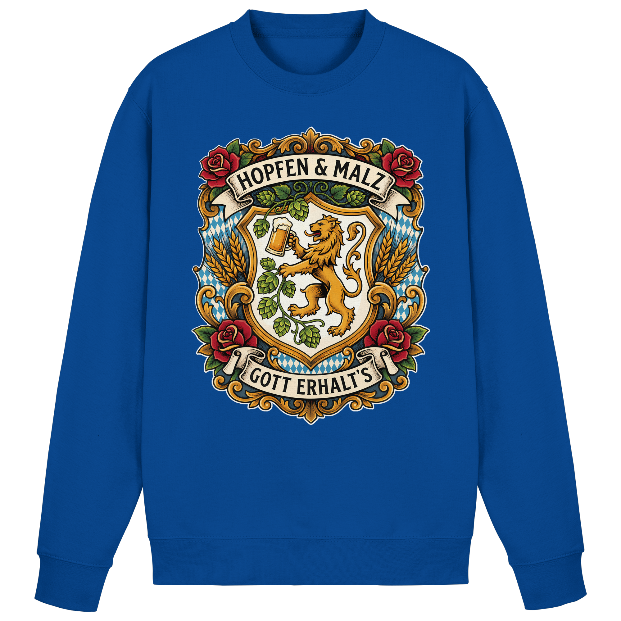 HOPFEN & MALZ - GOTT ERHALT`S - Basic Sweatshirt