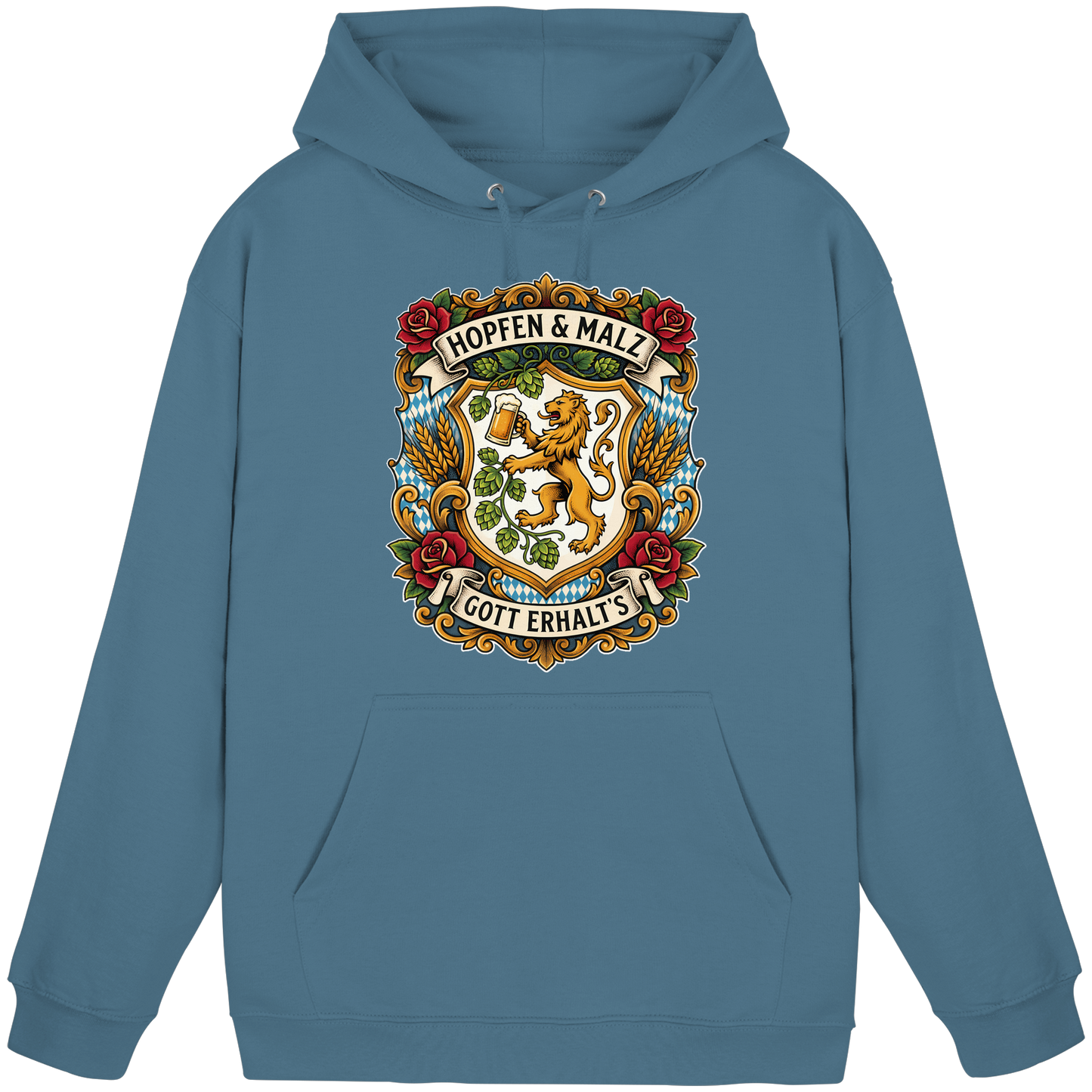 HOPFEN & MALZ - GOTT ERHALT`S - Basic Unisex Hoodie