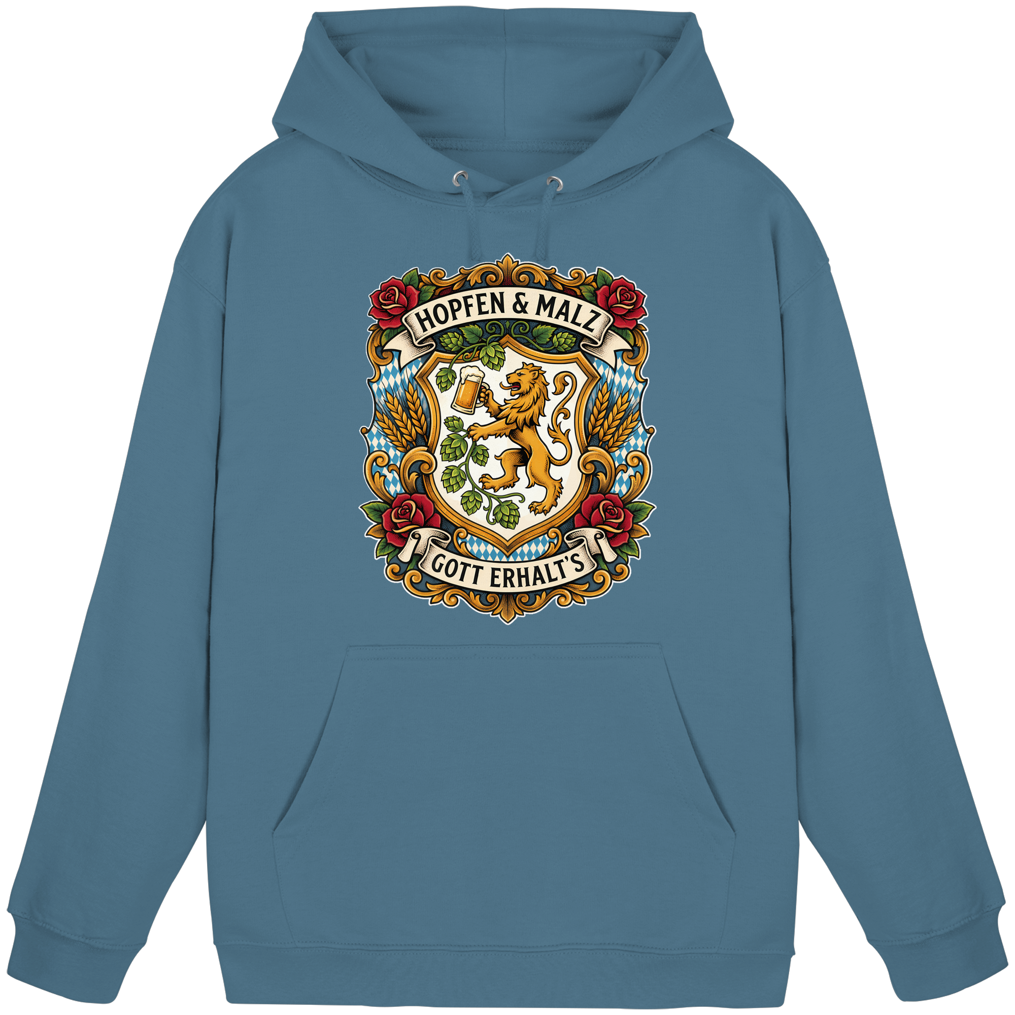 HOPFEN & MALZ - GOTT ERHALT`S - Basic Unisex Hoodie