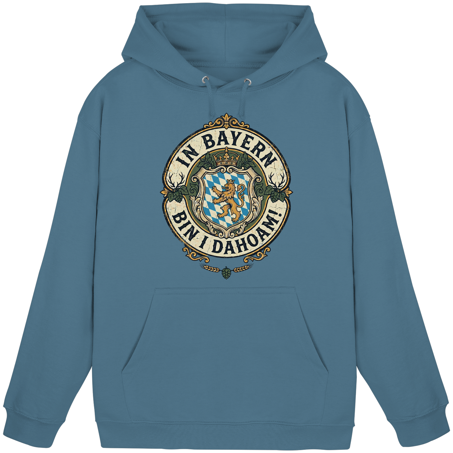 IN BAYERN BIN I DAHOAM! - Basic Unisex Hoodie