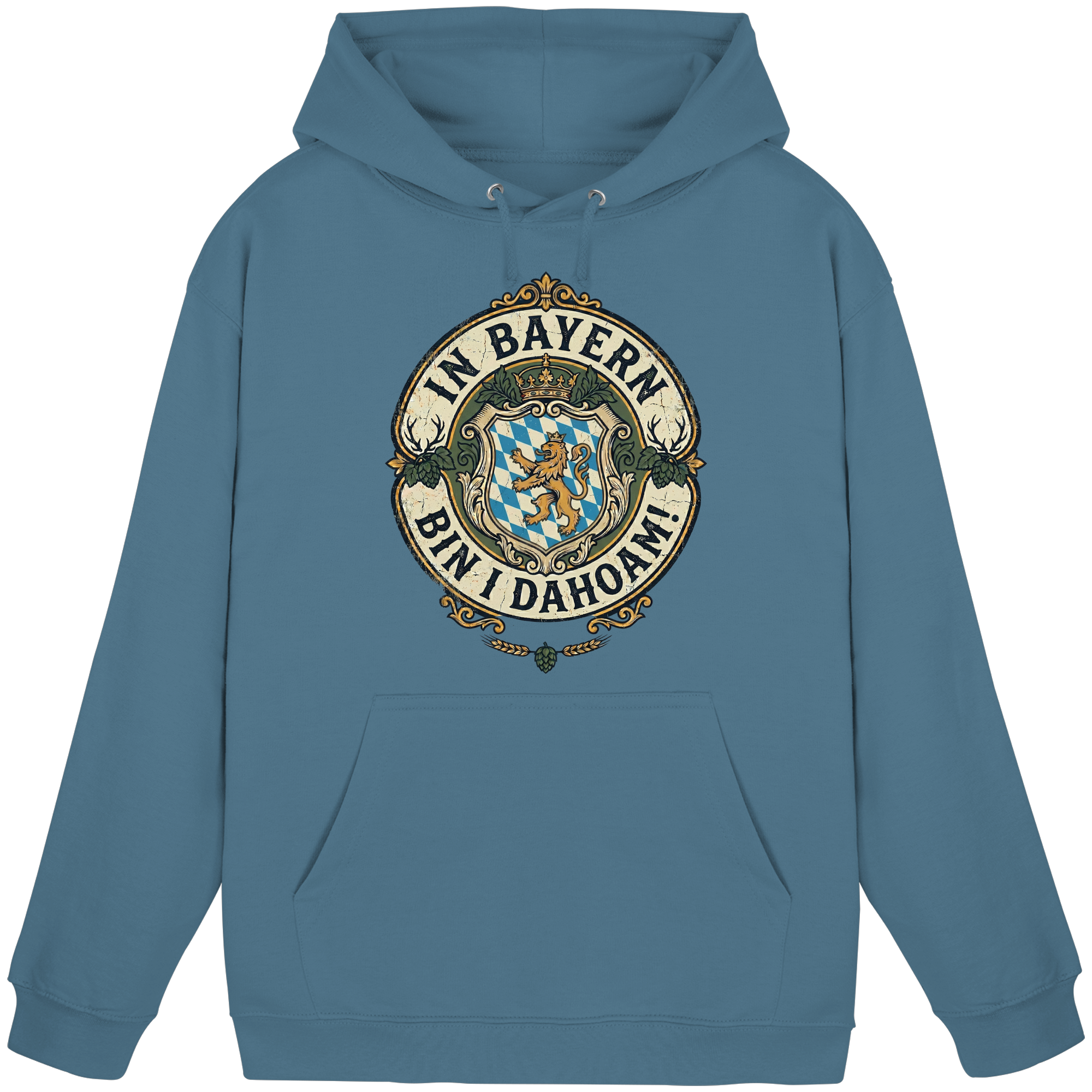 IN BAYERN BIN I DAHOAM! - Basic Unisex Hoodie