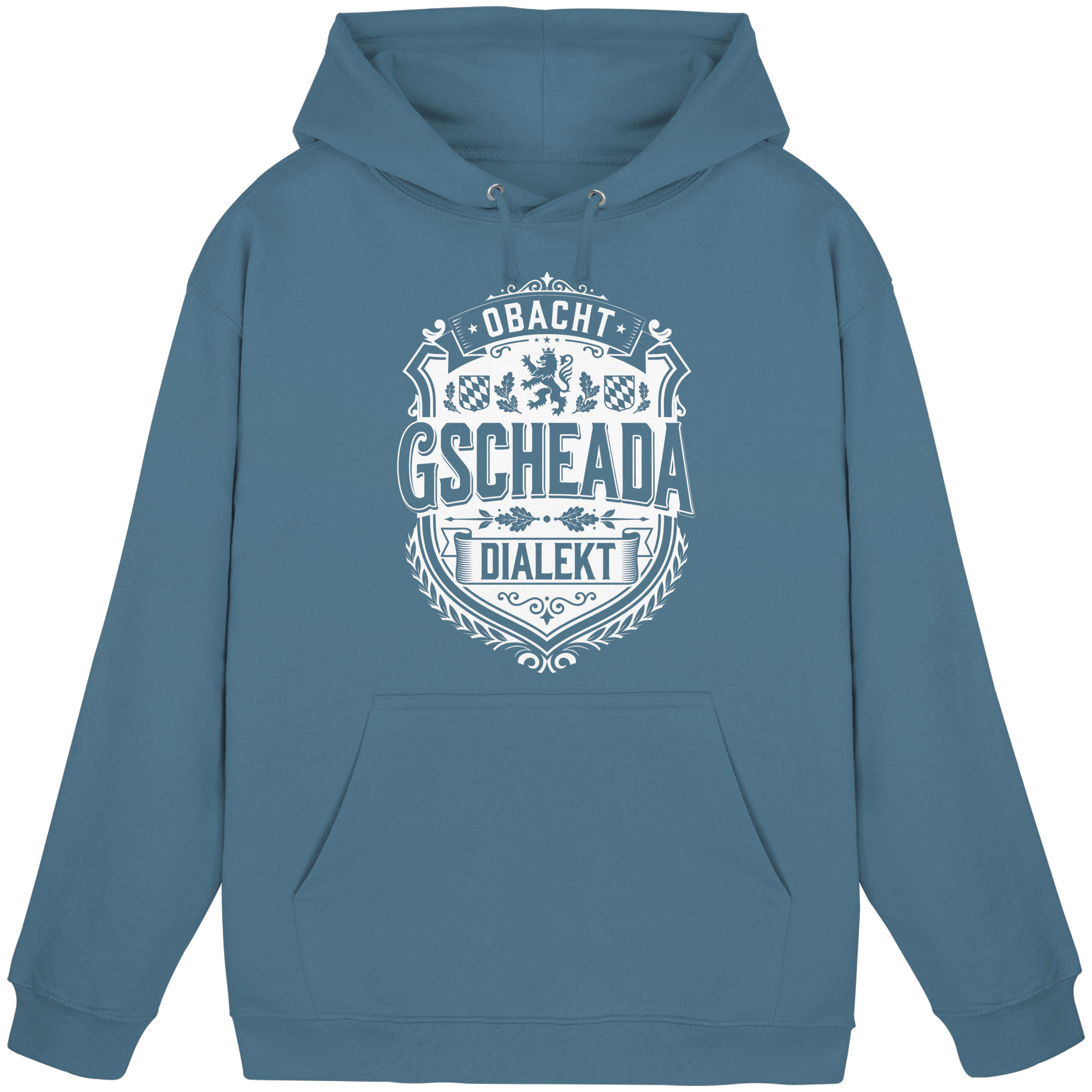 OBACHT GSCHEADA DIALEKT - Basic Unisex Hoodie