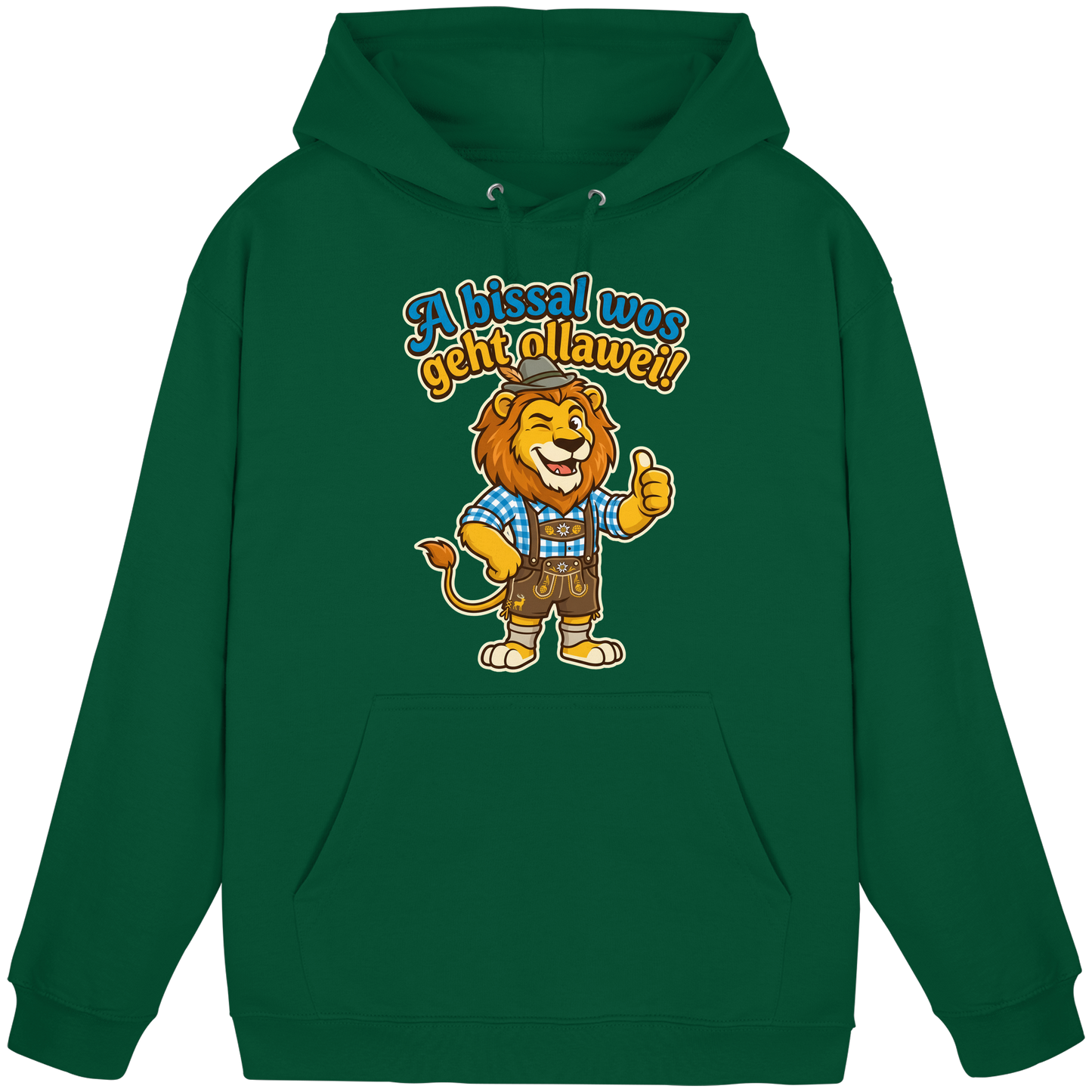 A BISSAL WOS GEHT OLLAWEI! - Basic Unisex Hoodie