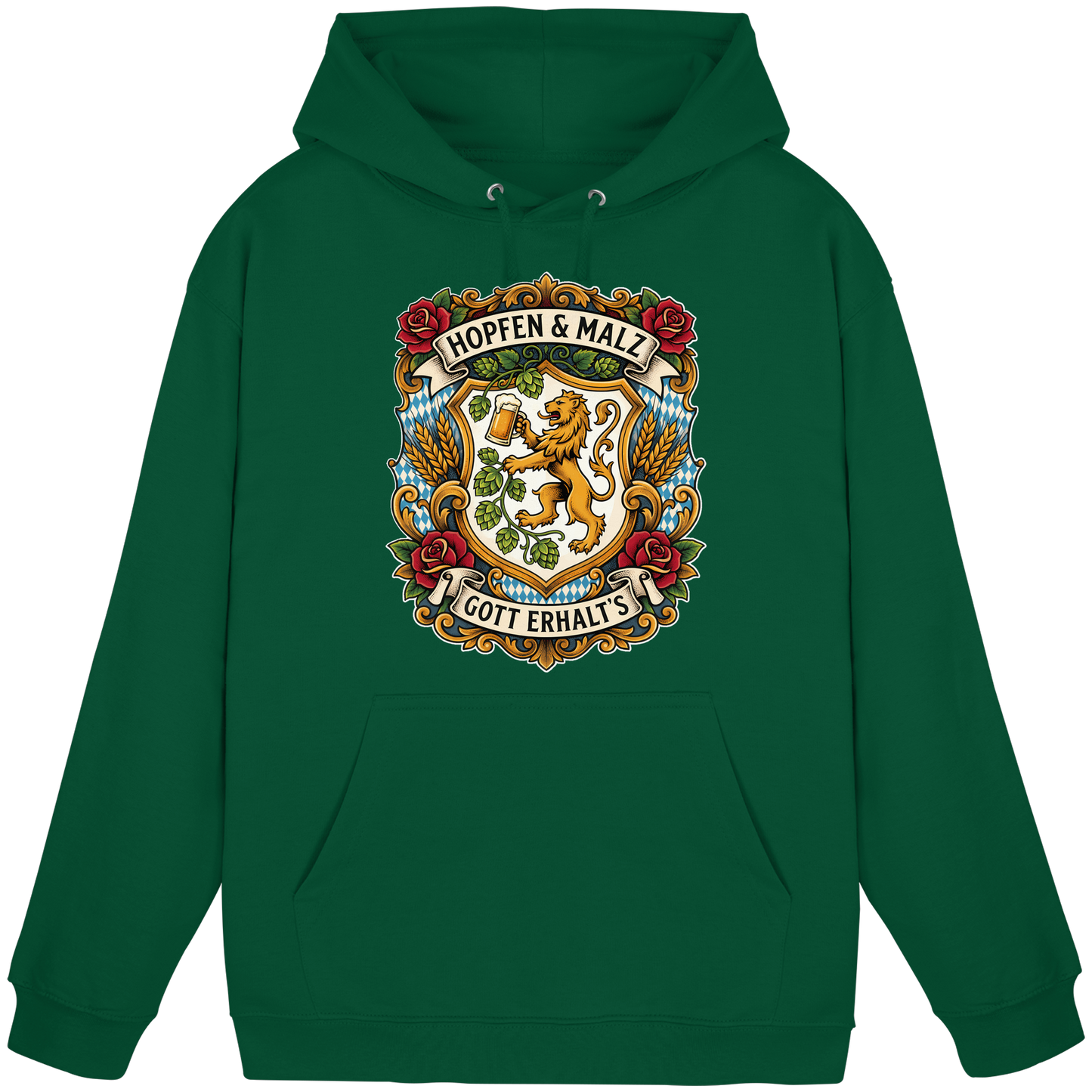 HOPFEN & MALZ - GOTT ERHALT`S - Basic Unisex Hoodie