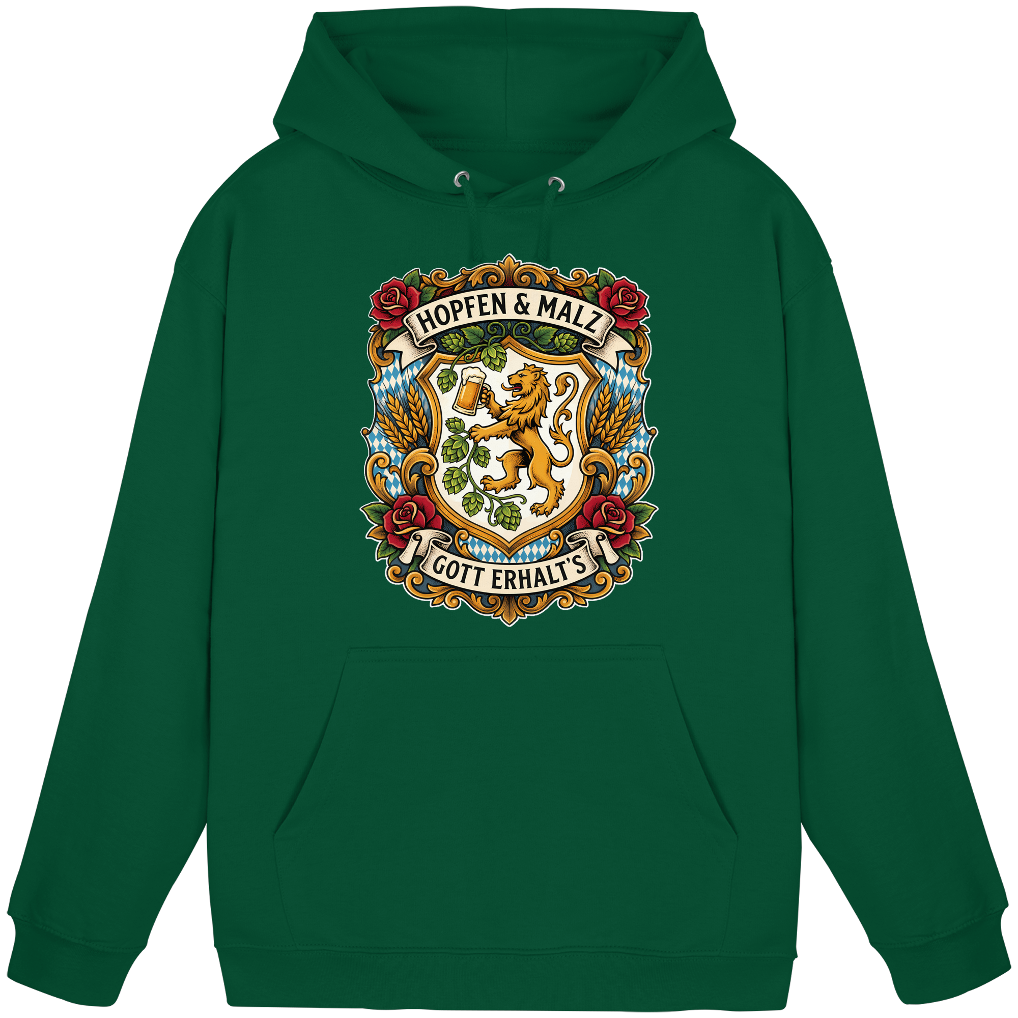 HOPFEN & MALZ - GOTT ERHALT`S - Basic Unisex Hoodie