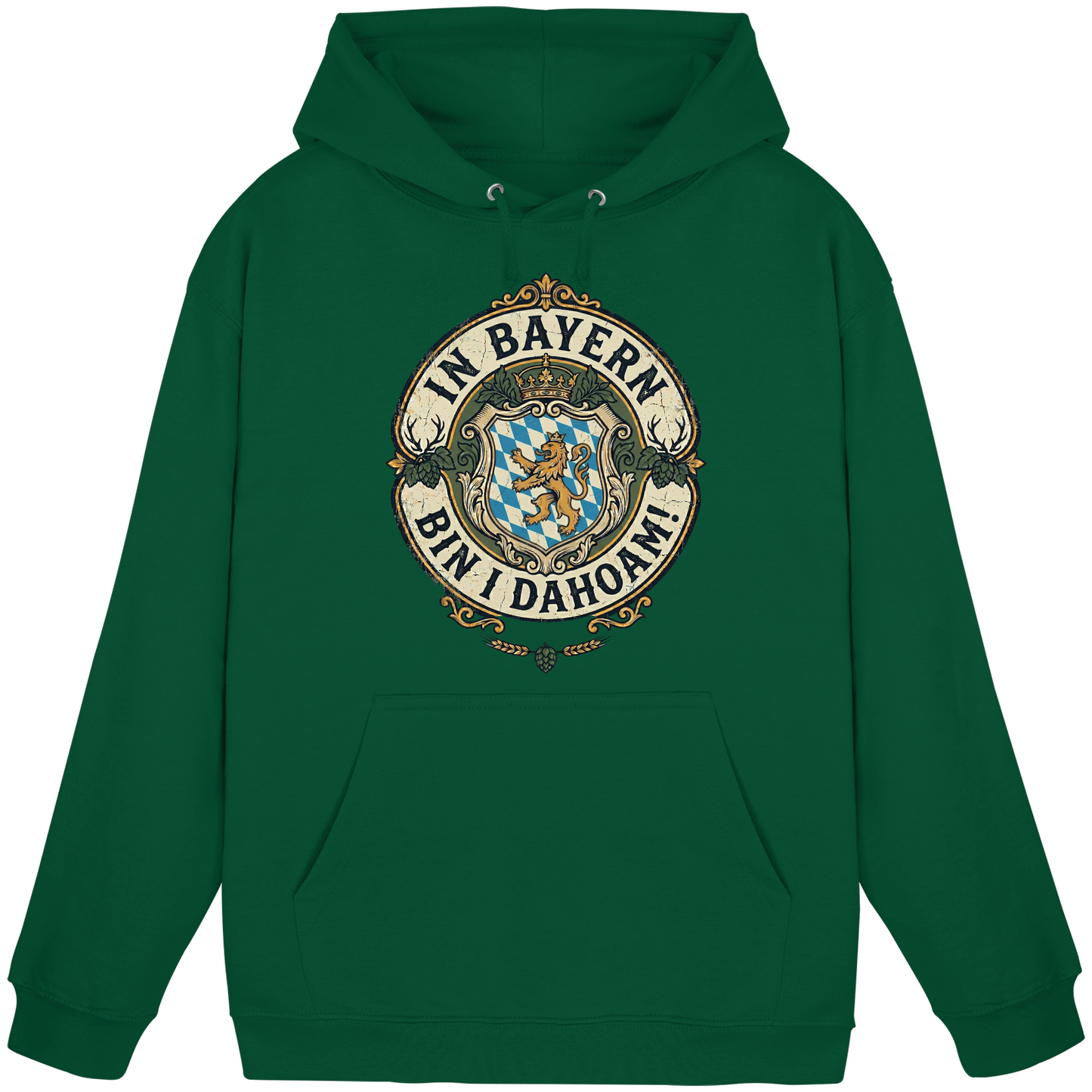 IN BAYERN BIN I DAHOAM! - Basic Unisex Hoodie