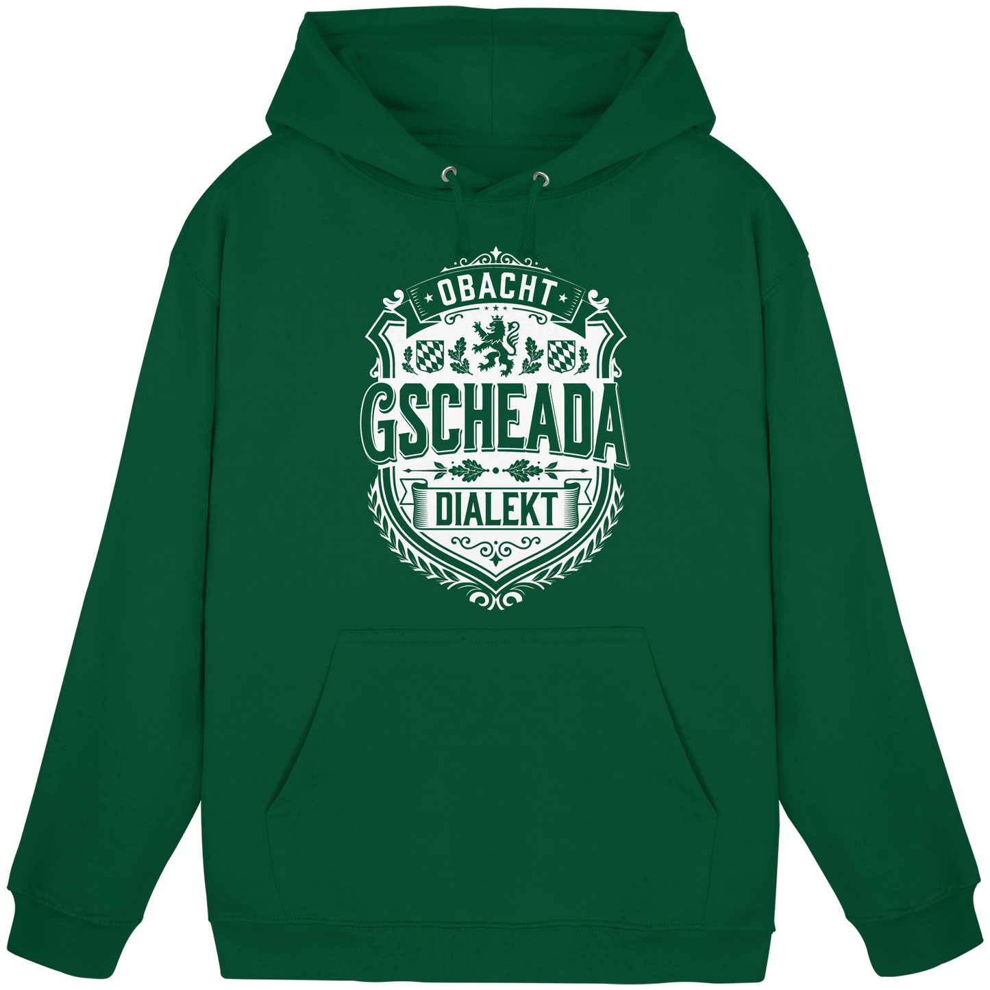 OBACHT GSCHEADA DIALEKT - Basic Unisex Hoodie