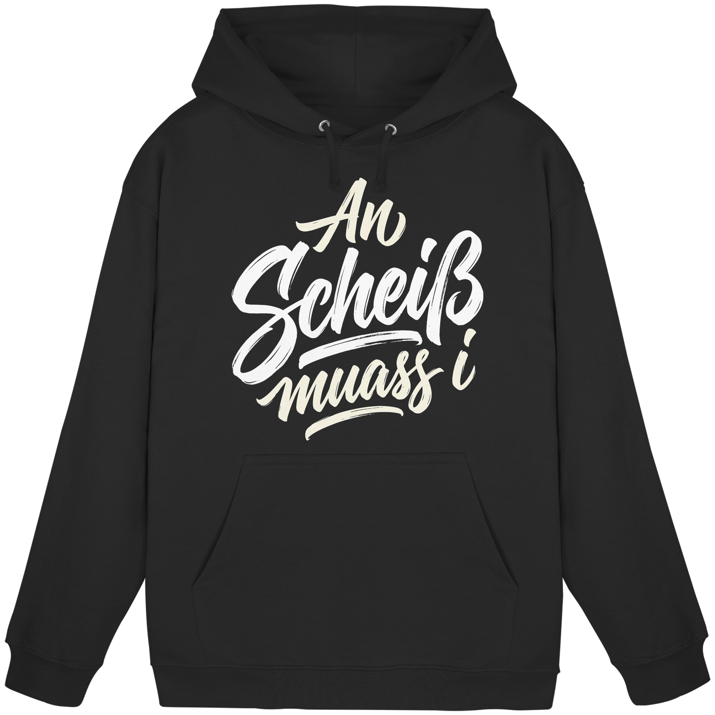 AN SCHEIß MUASS I - Basic Unisex Hoodie