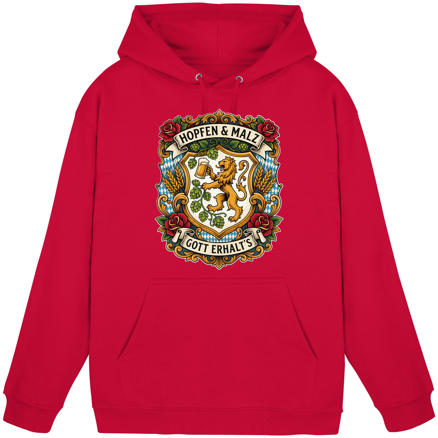 HOPFEN & MALZ - GOTT ERHALT`S - Basic Unisex Hoodie