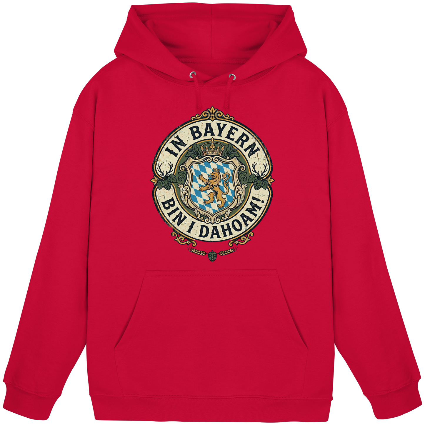 IN BAYERN BIN I DAHOAM! - Basic Unisex Hoodie