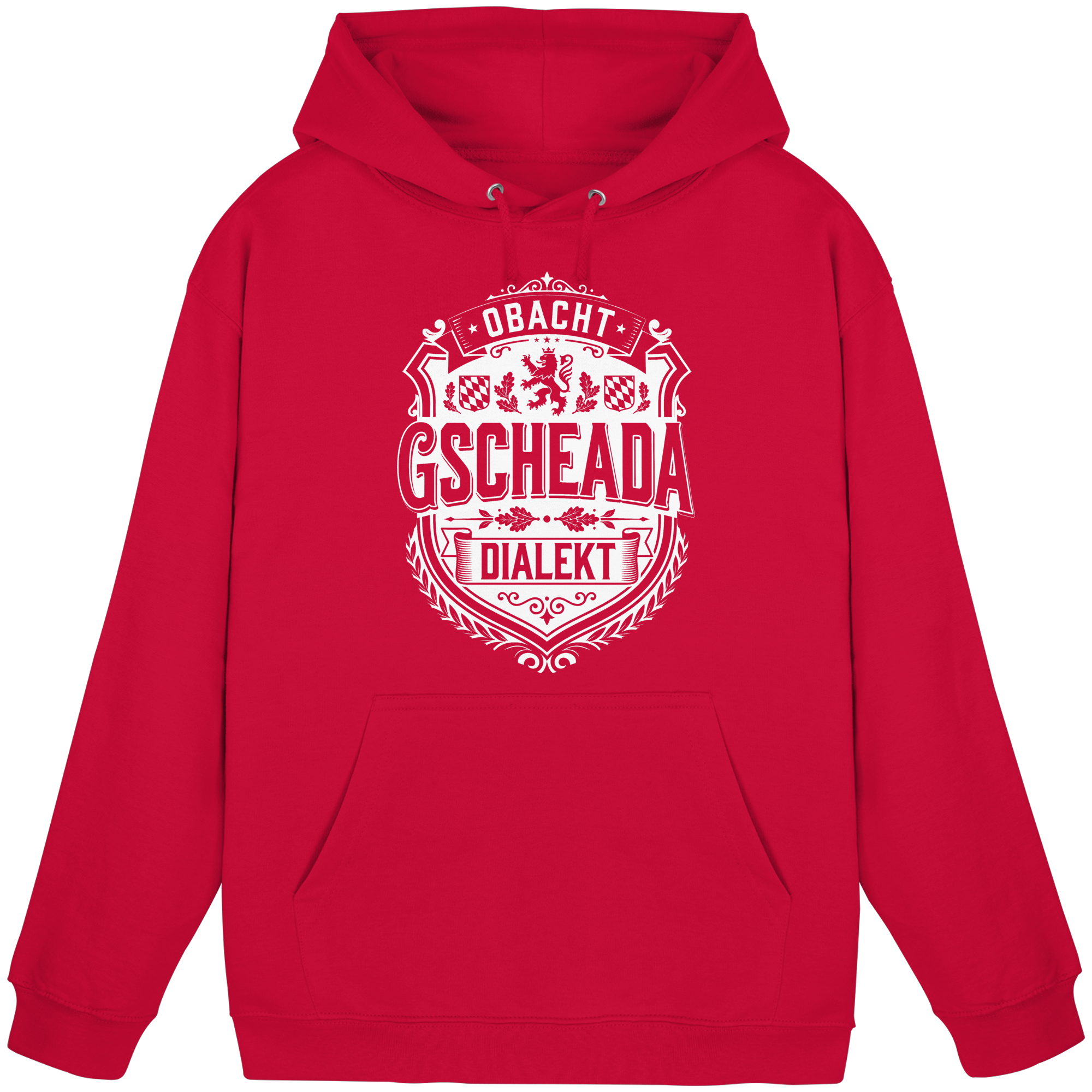 OBACHT GSCHEADA DIALEKT - Basic Unisex Hoodie