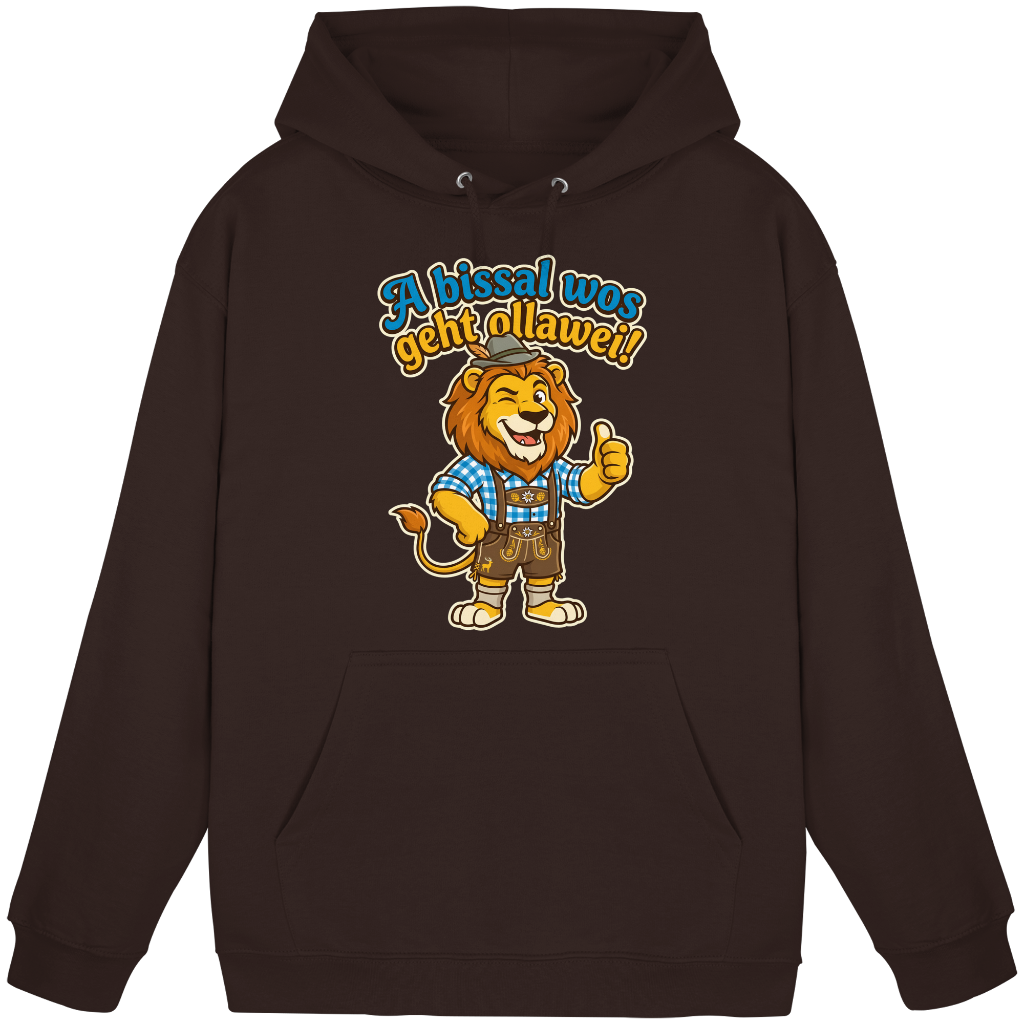 A BISSAL WOS GEHT OLLAWEI! - Basic Unisex Hoodie