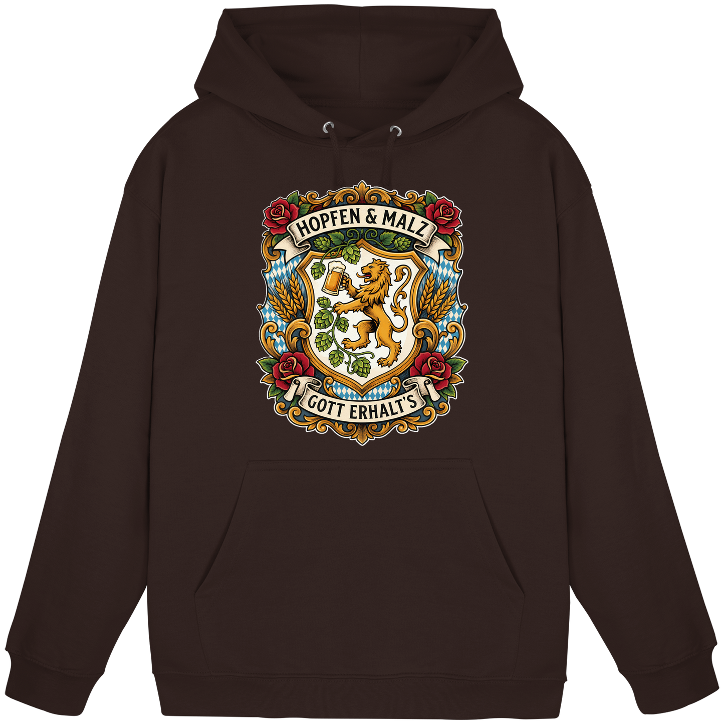 HOPFEN & MALZ - GOTT ERHALT`S - Basic Unisex Hoodie