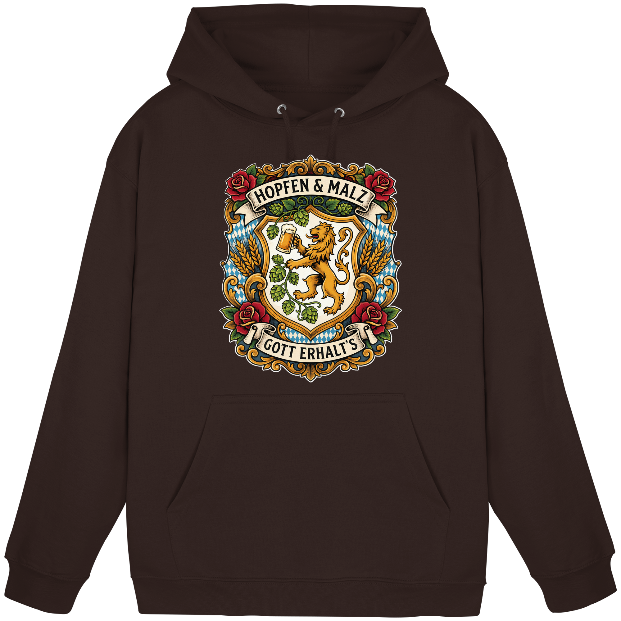 HOPFEN & MALZ - GOTT ERHALT`S - Basic Unisex Hoodie