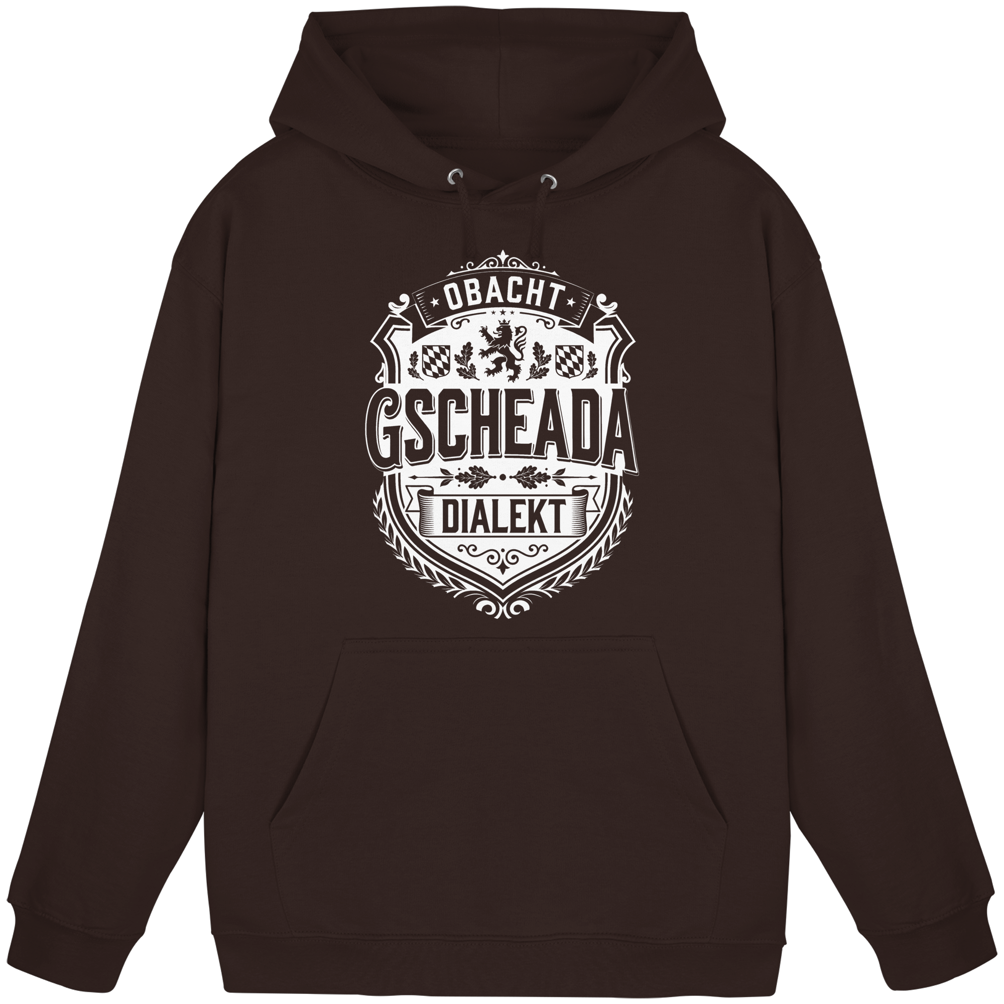 OBACHT GSCHEADA DIALEKT - Basic Unisex Hoodie