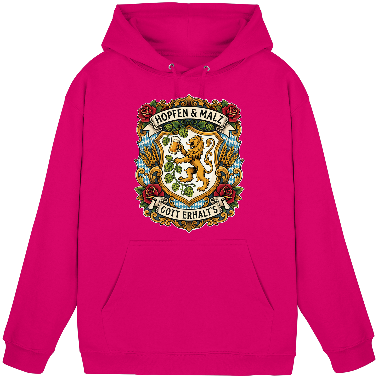 HOPFEN & MALZ - GOTT ERHALT`S - Basic Unisex Hoodie