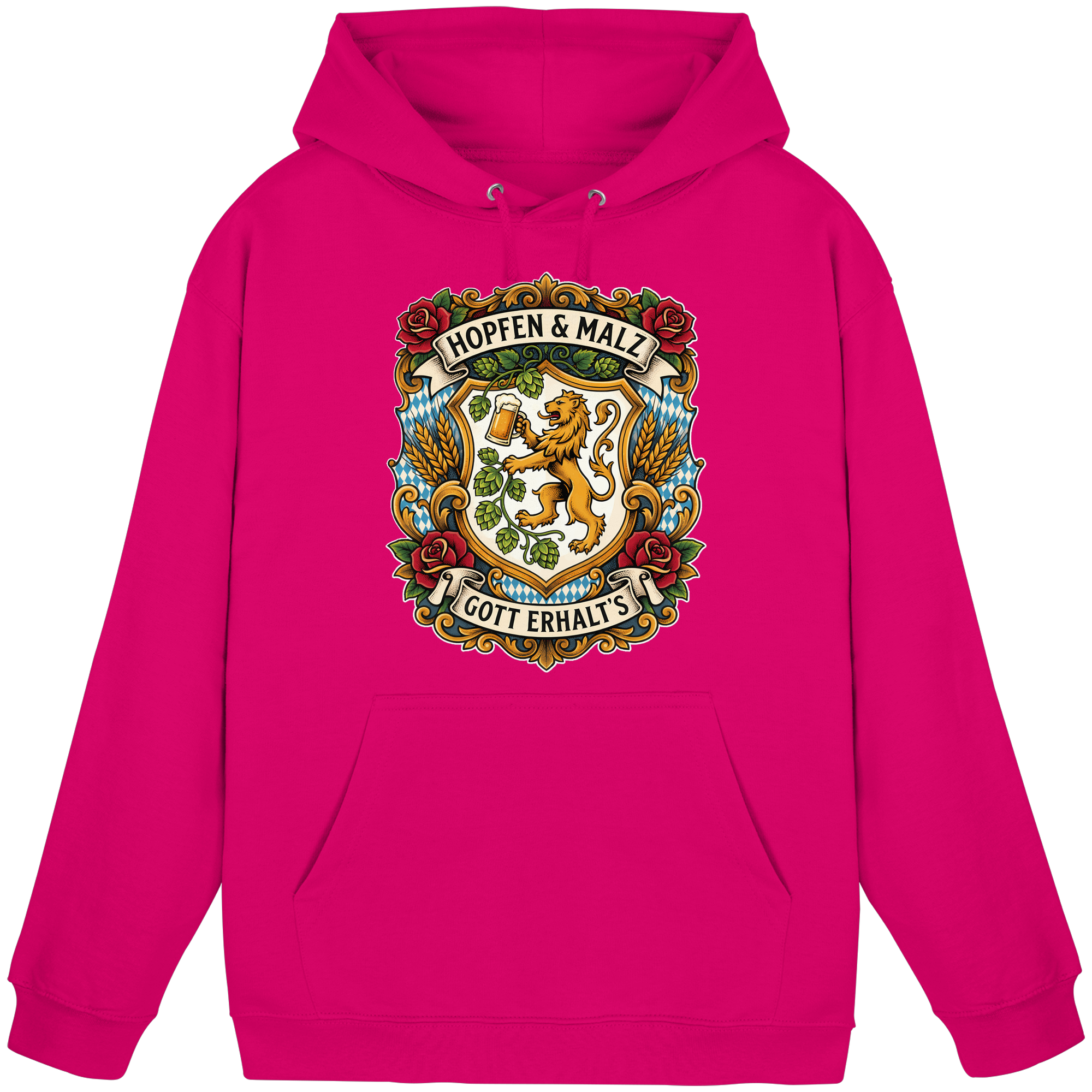 HOPFEN & MALZ - GOTT ERHALT`S - Basic Unisex Hoodie