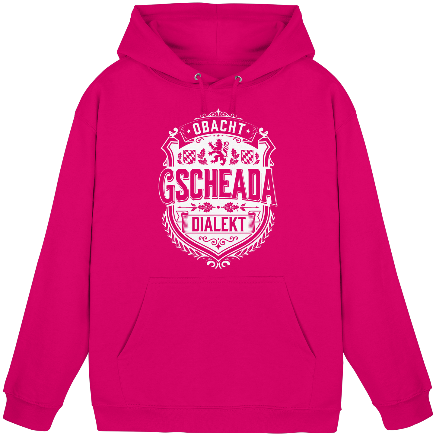 OBACHT GSCHEADA DIALEKT - Basic Unisex Hoodie