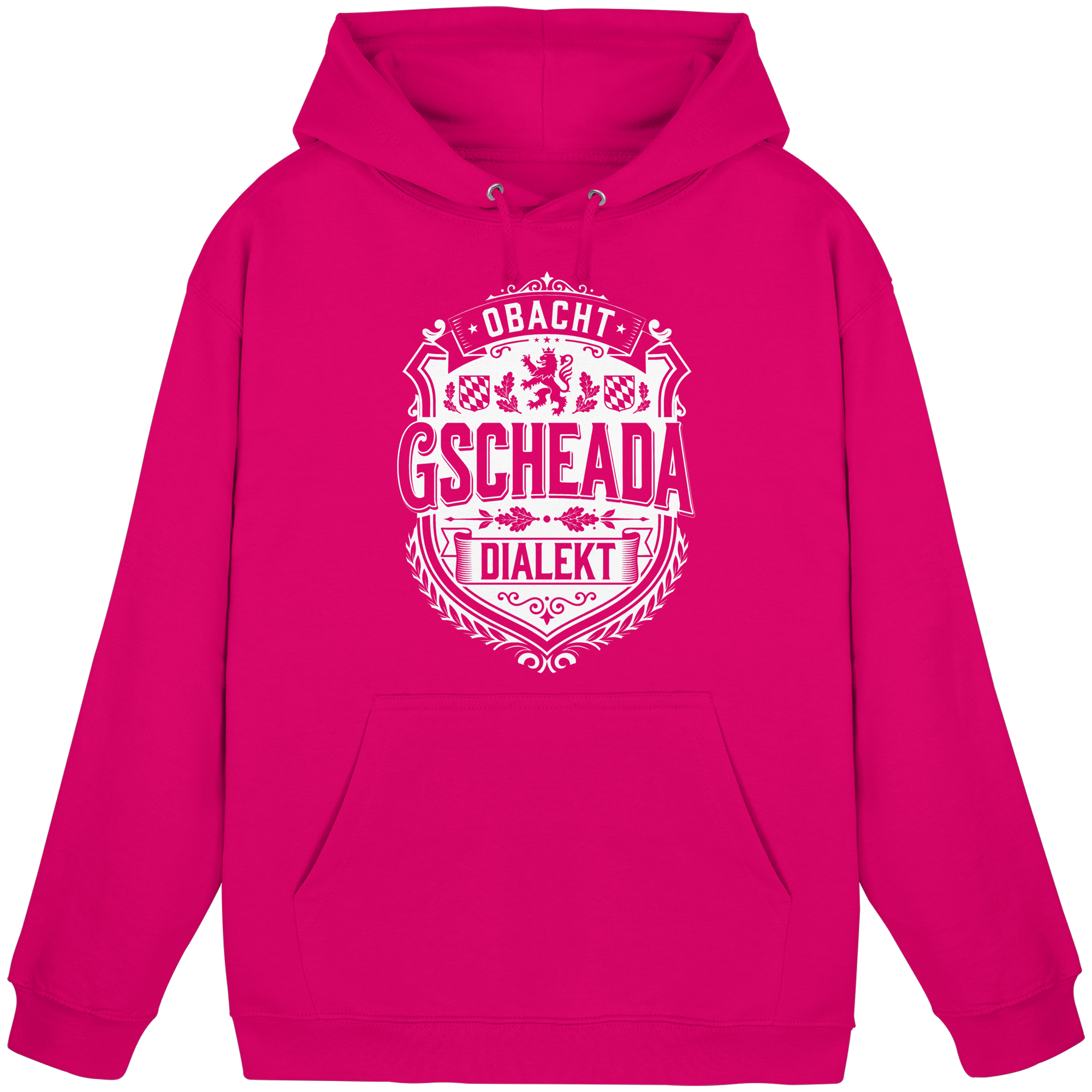OBACHT GSCHEADA DIALEKT - Basic Unisex Hoodie