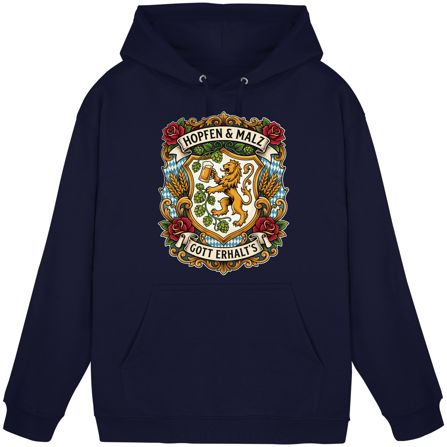 HOPFEN & MALZ - GOTT ERHALT`S - Basic Unisex Hoodie