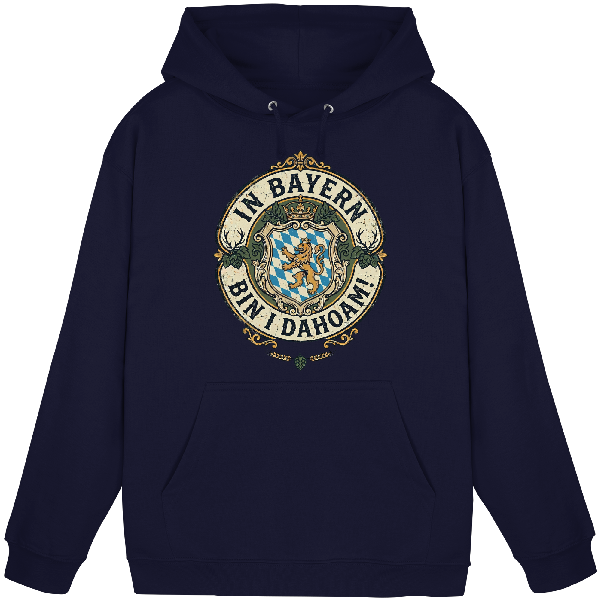 IN BAYERN BIN I DAHOAM! - Basic Unisex Hoodie