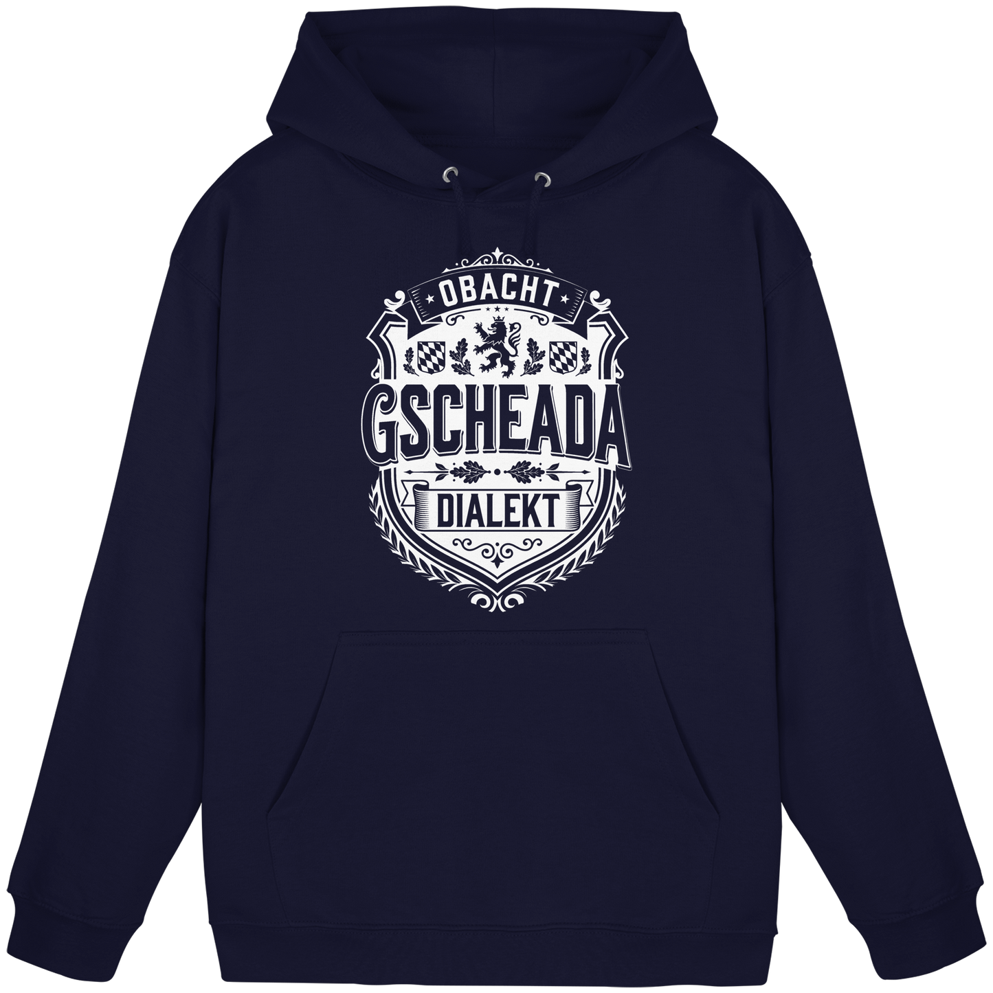 OBACHT GSCHEADA DIALEKT - Basic Unisex Hoodie