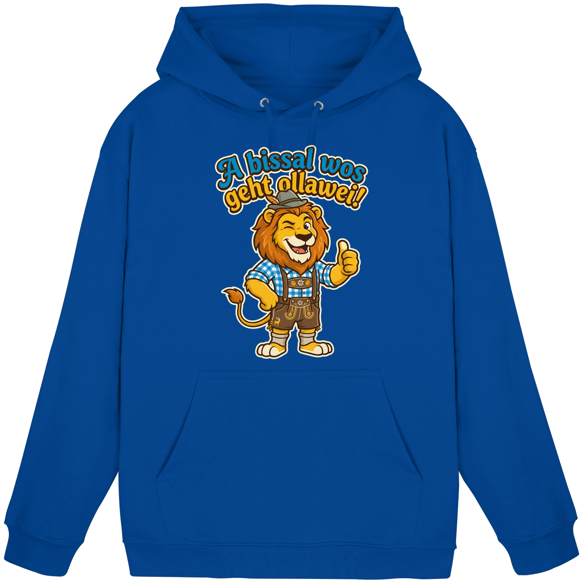 A BISSAL WOS GEHT OLLAWEI! - Basic Unisex Hoodie