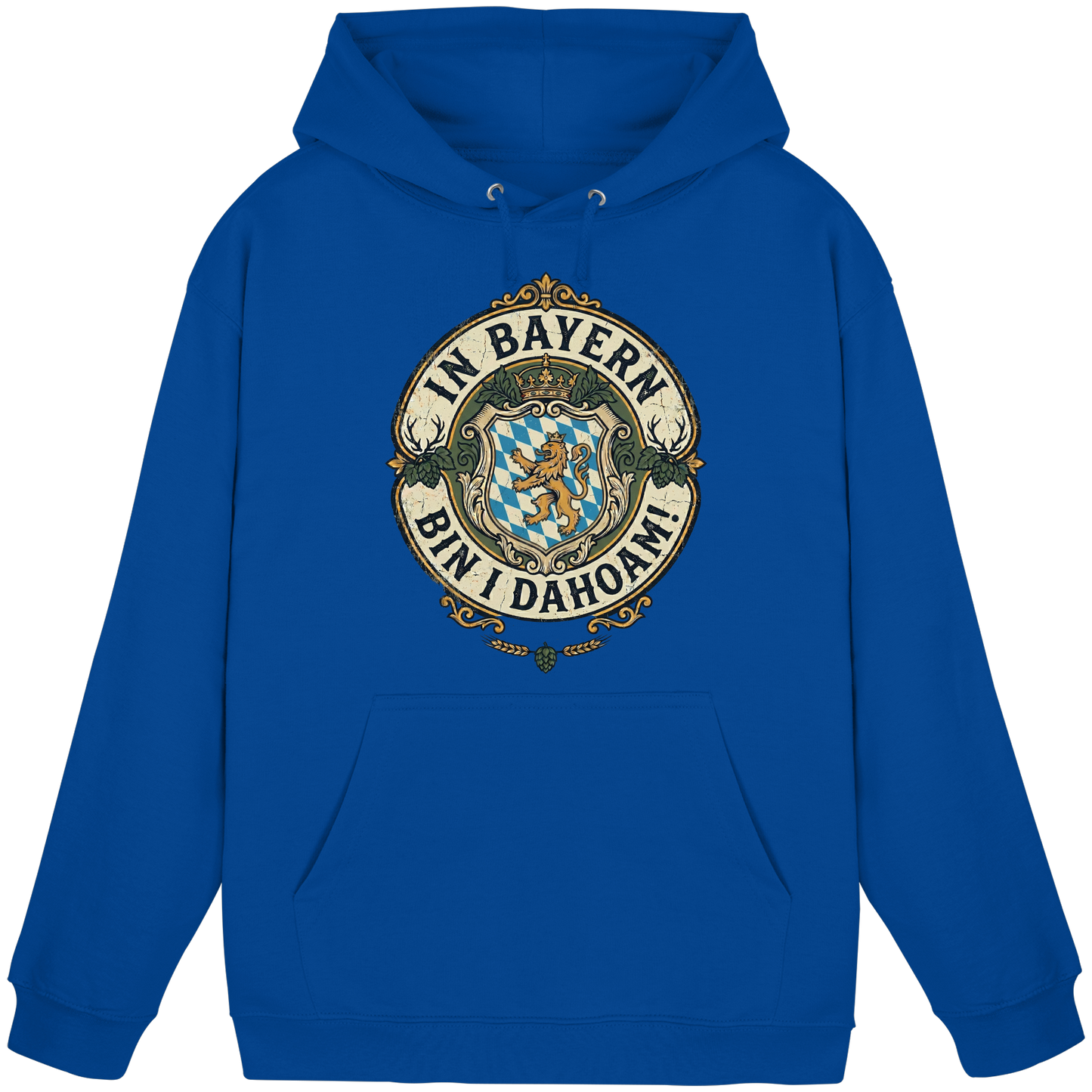 IN BAYERN BIN I DAHOAM! - Basic Unisex Hoodie