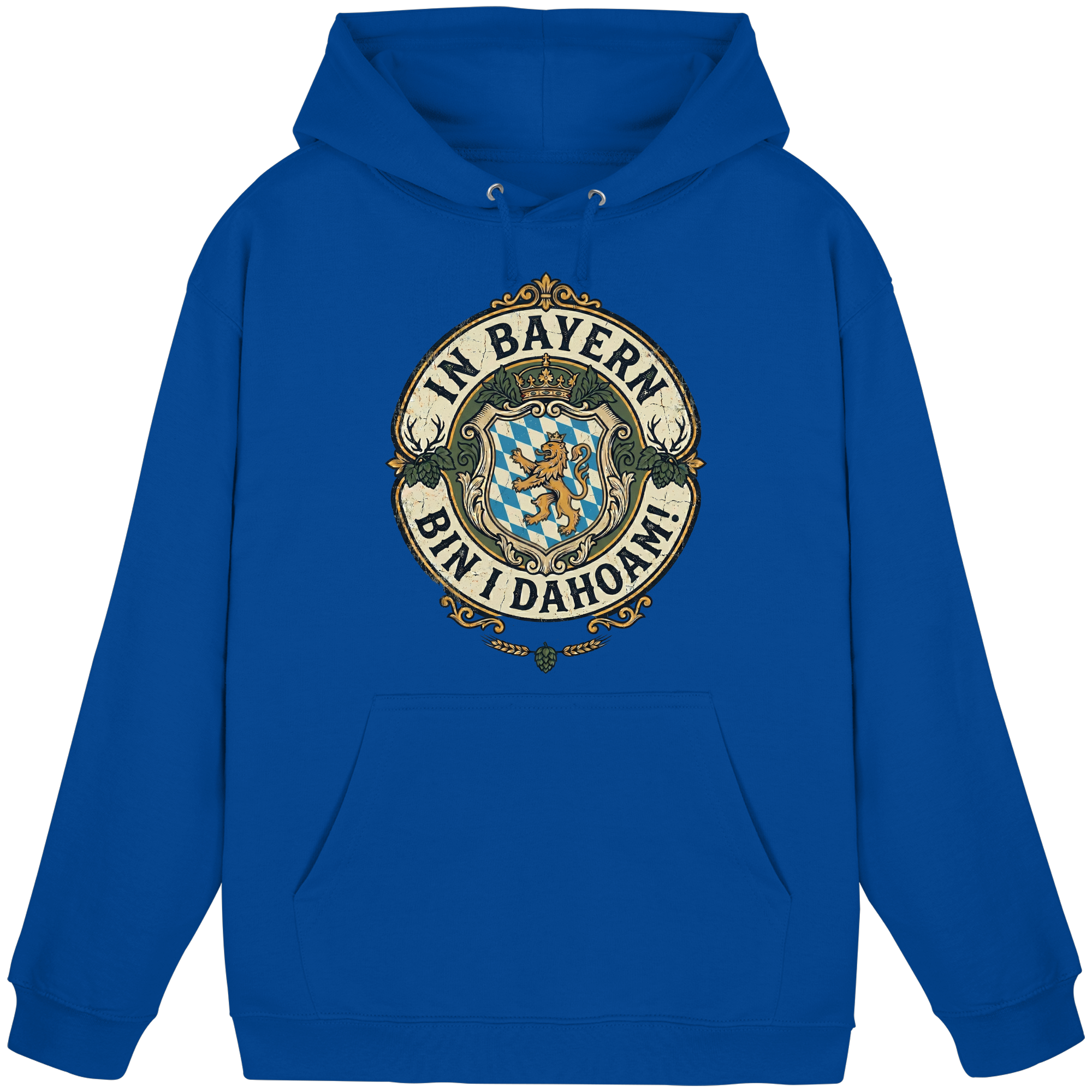 IN BAYERN BIN I DAHOAM! - Basic Unisex Hoodie