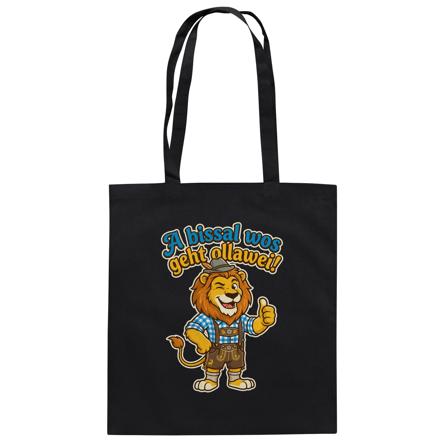 A BISSAL WOS GEHT OLLAWEI! - Baumwolltasche