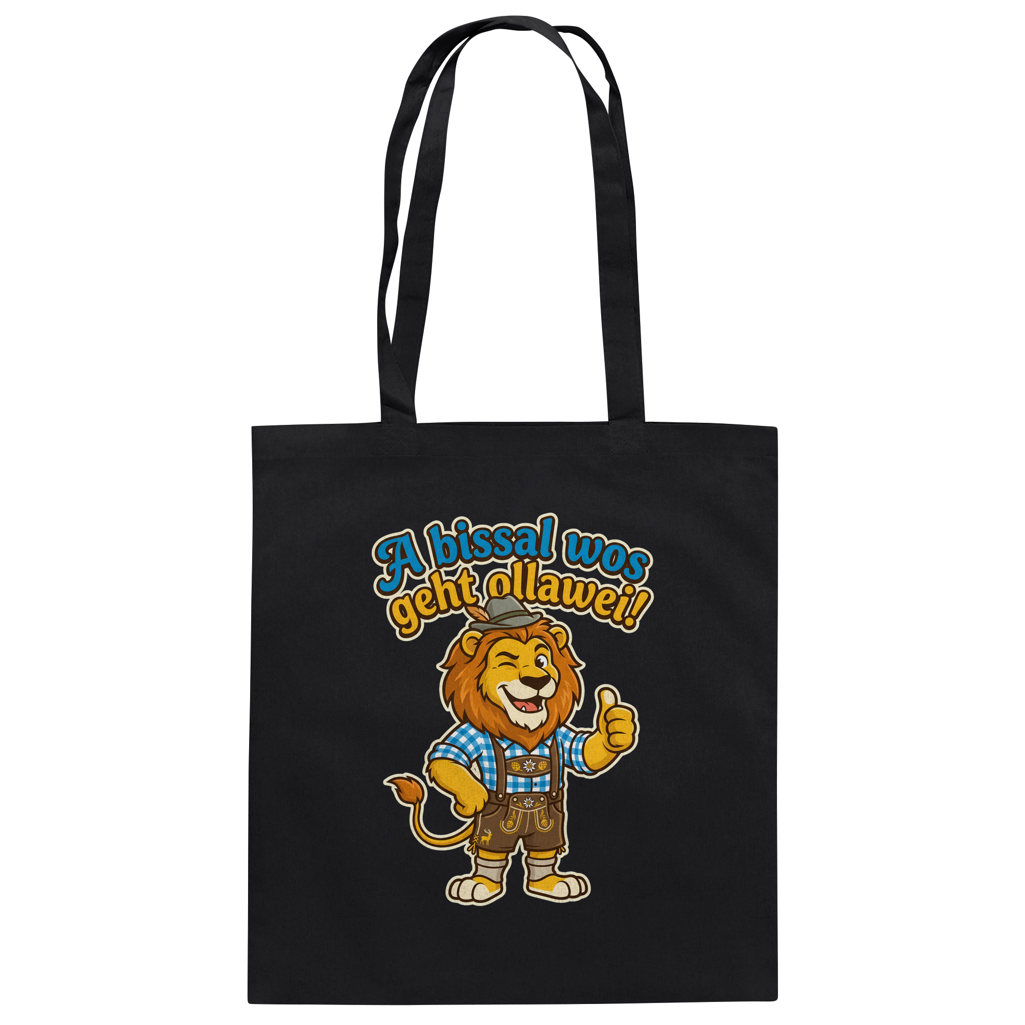 A BISSAL WOS GEHT OLLAWEI! - Baumwolltasche