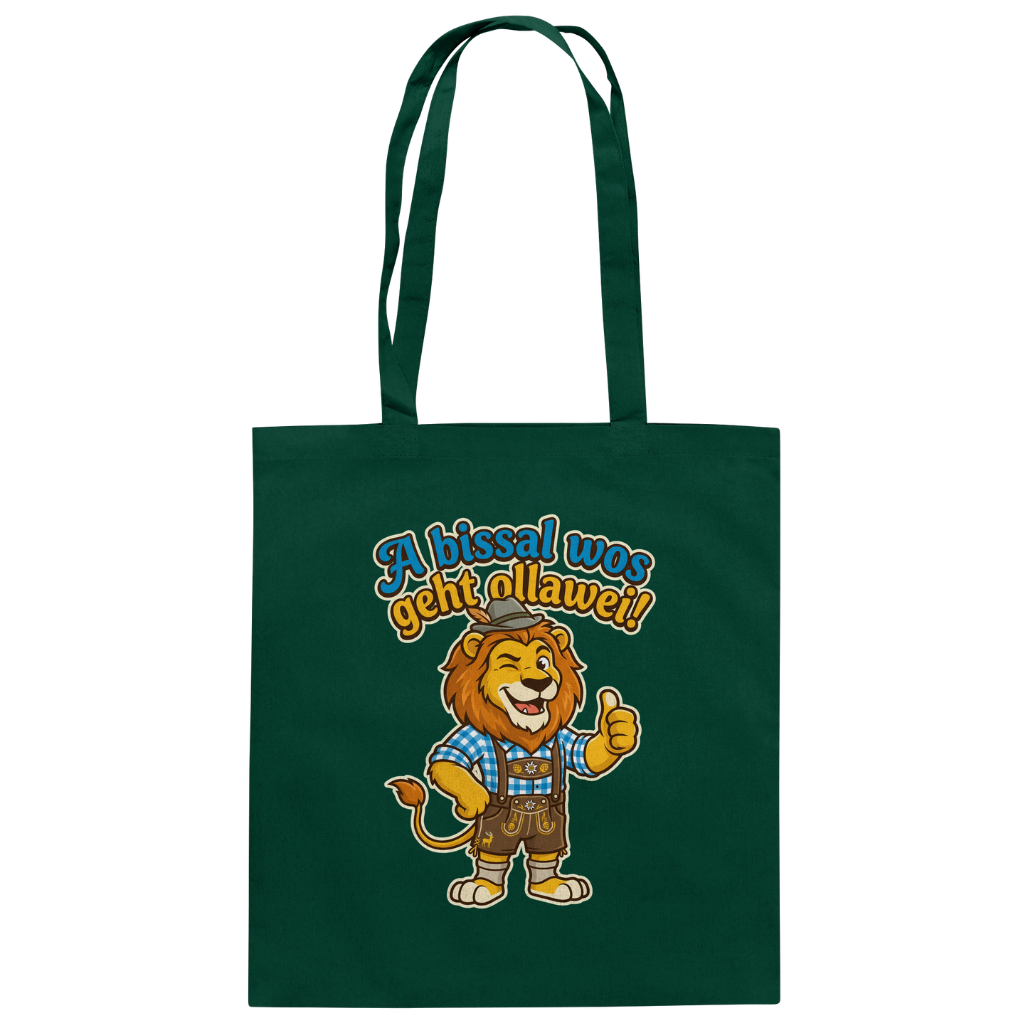 A BISSAL WOS GEHT OLLAWEI! - Baumwolltasche