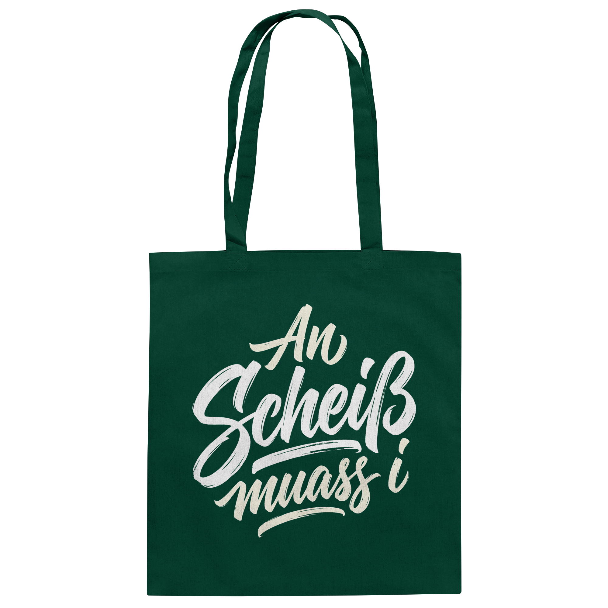 AN SCHEIß MUASS I - Baumwolltasche - BayrischerHumor