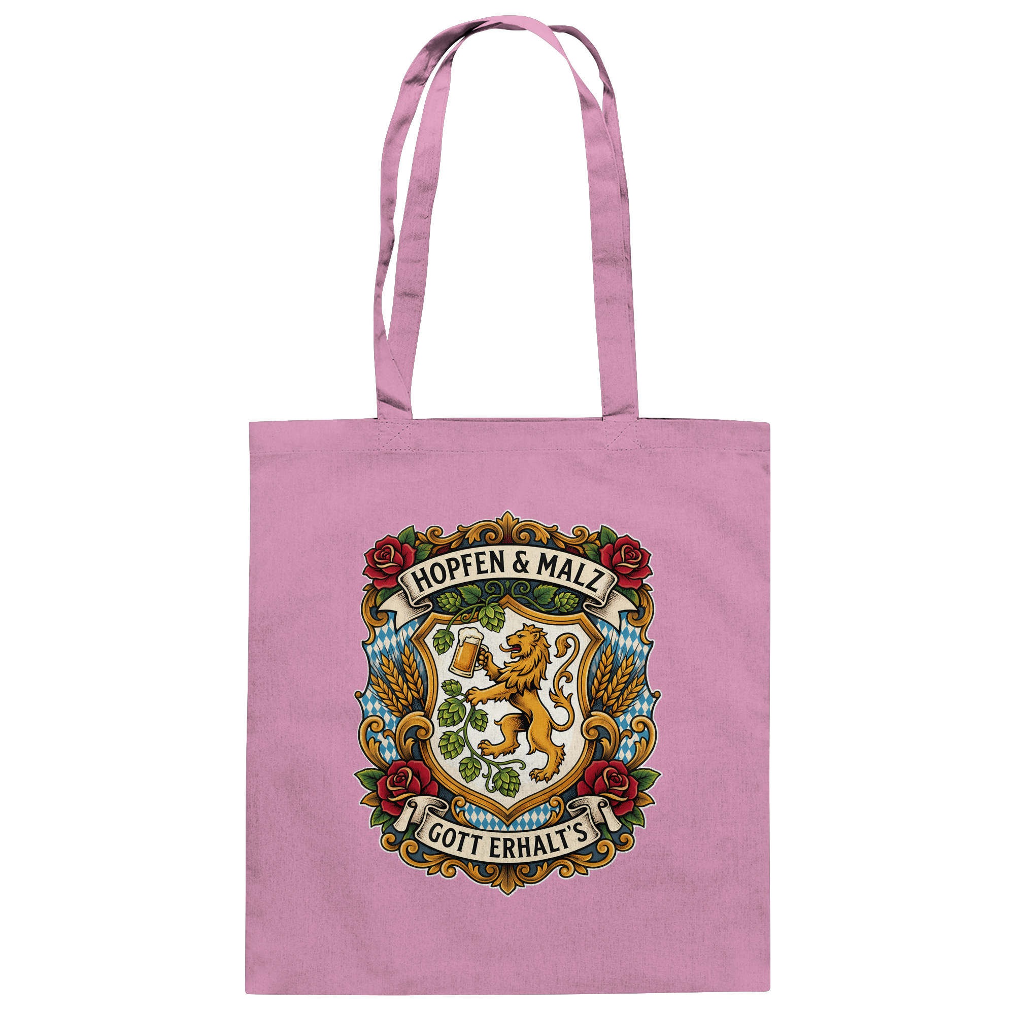 HOPFEN & MALZ - GOTT ERHALT`S - Baumwolltasche - BayrischerHumor