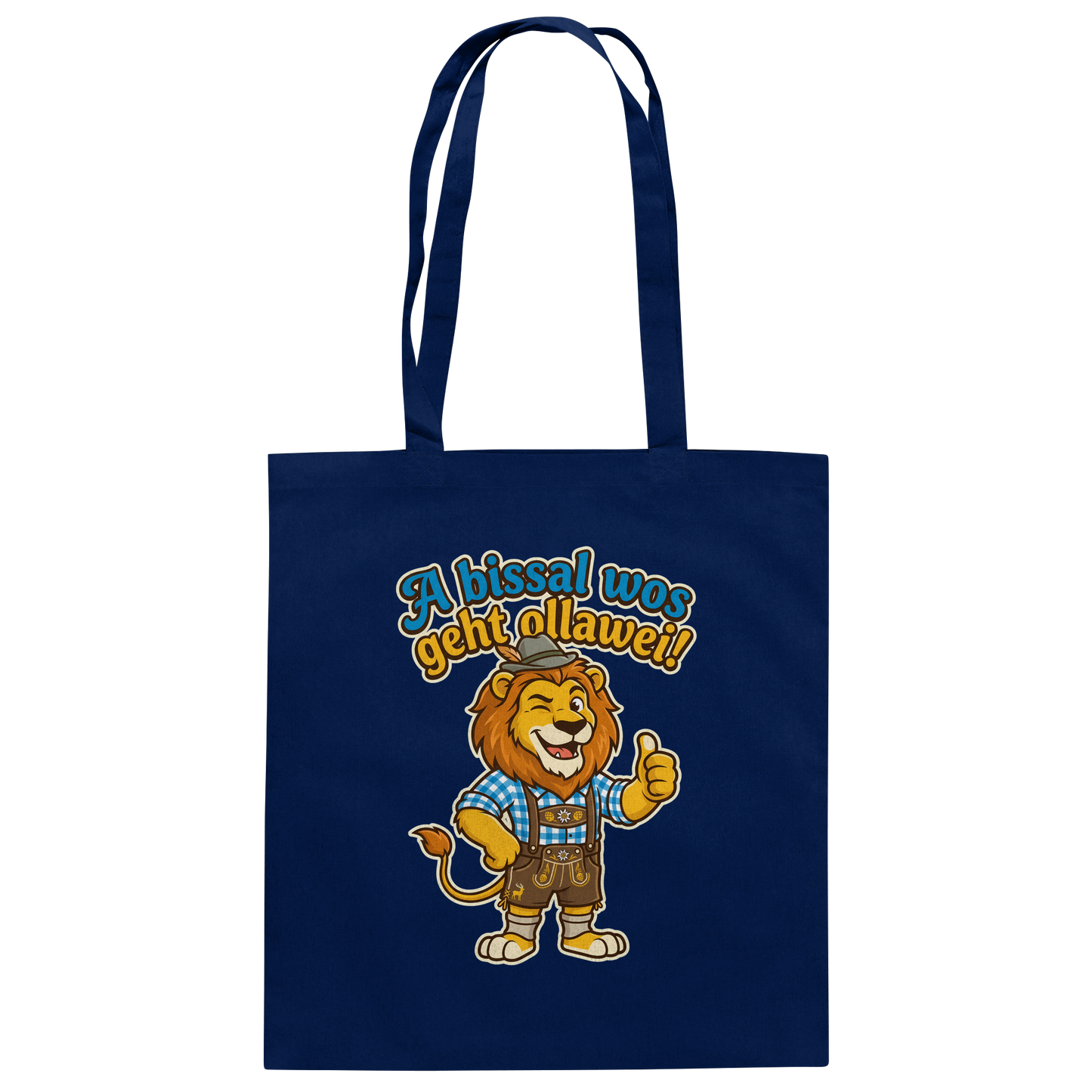 A BISSAL WOS GEHT OLLAWEI! - Baumwolltasche