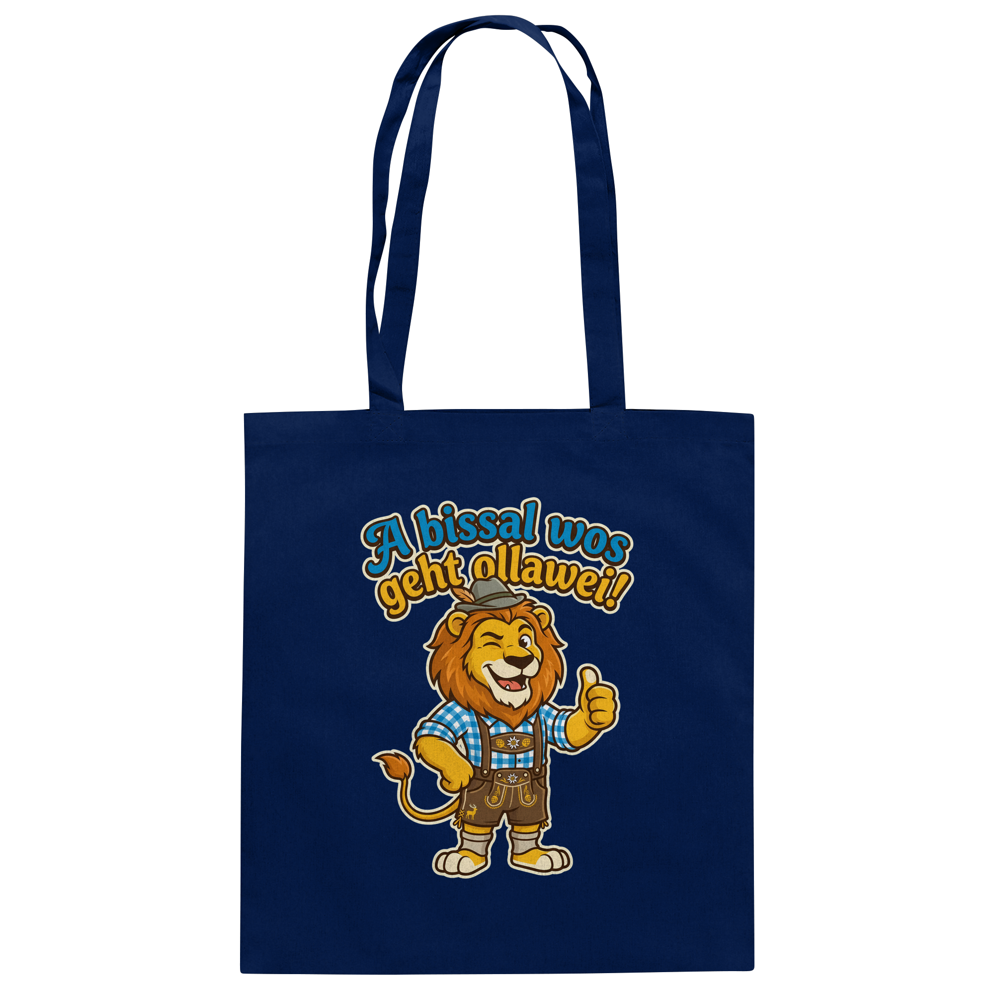 A BISSAL WOS GEHT OLLAWEI! - Baumwolltasche