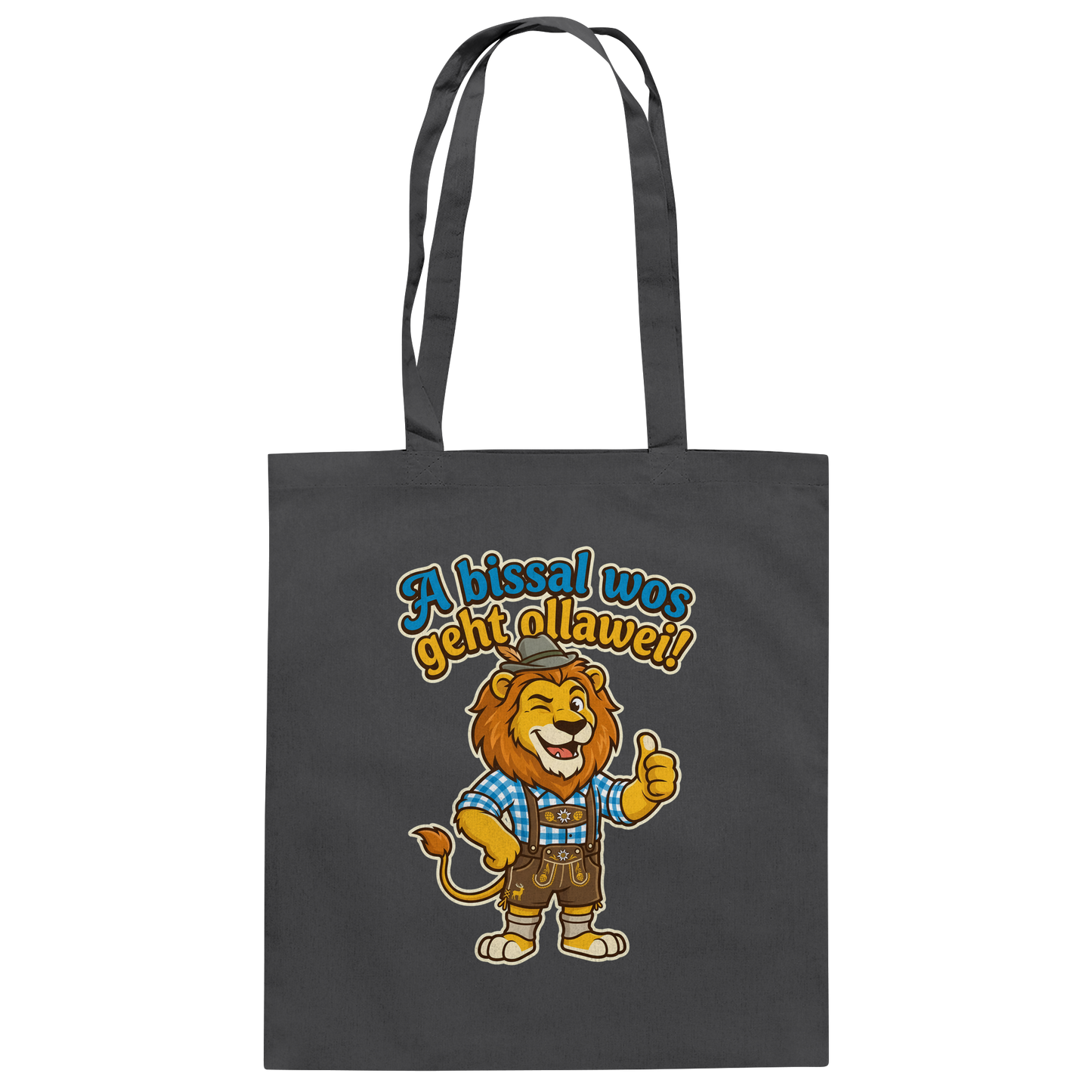 A BISSAL WOS GEHT OLLAWEI! - Baumwolltasche