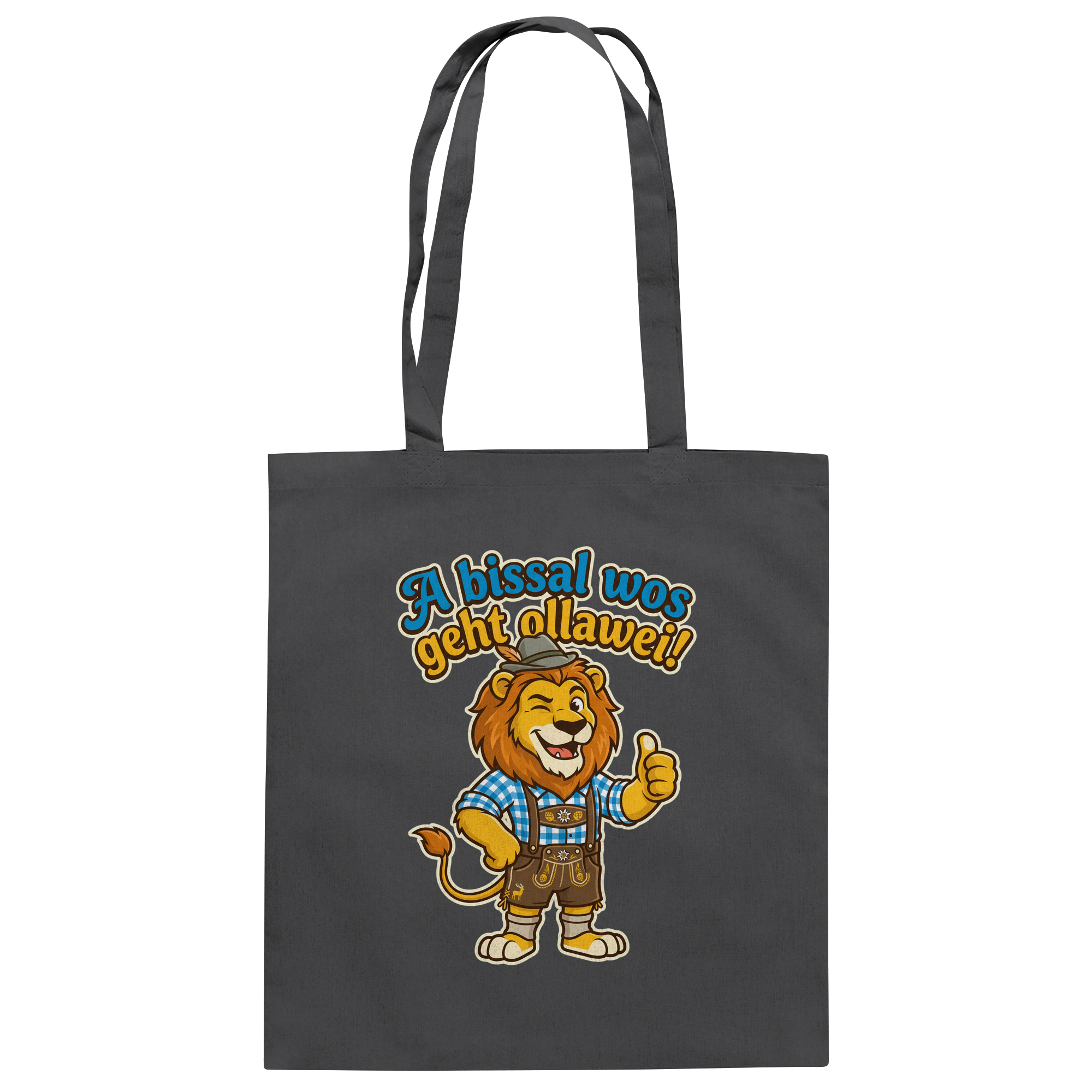 A BISSAL WOS GEHT OLLAWEI! - Baumwolltasche