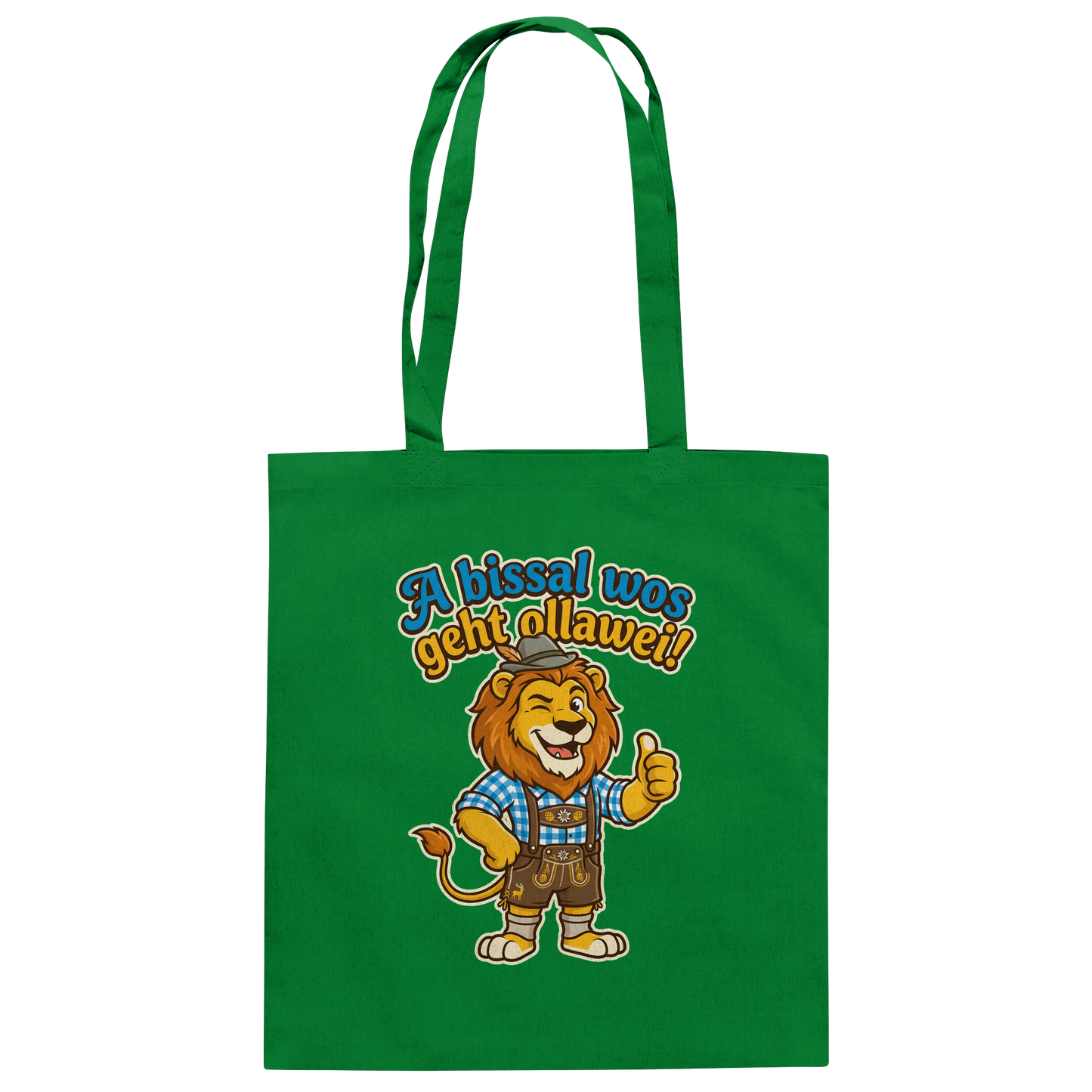 A BISSAL WOS GEHT OLLAWEI! - Baumwolltasche
