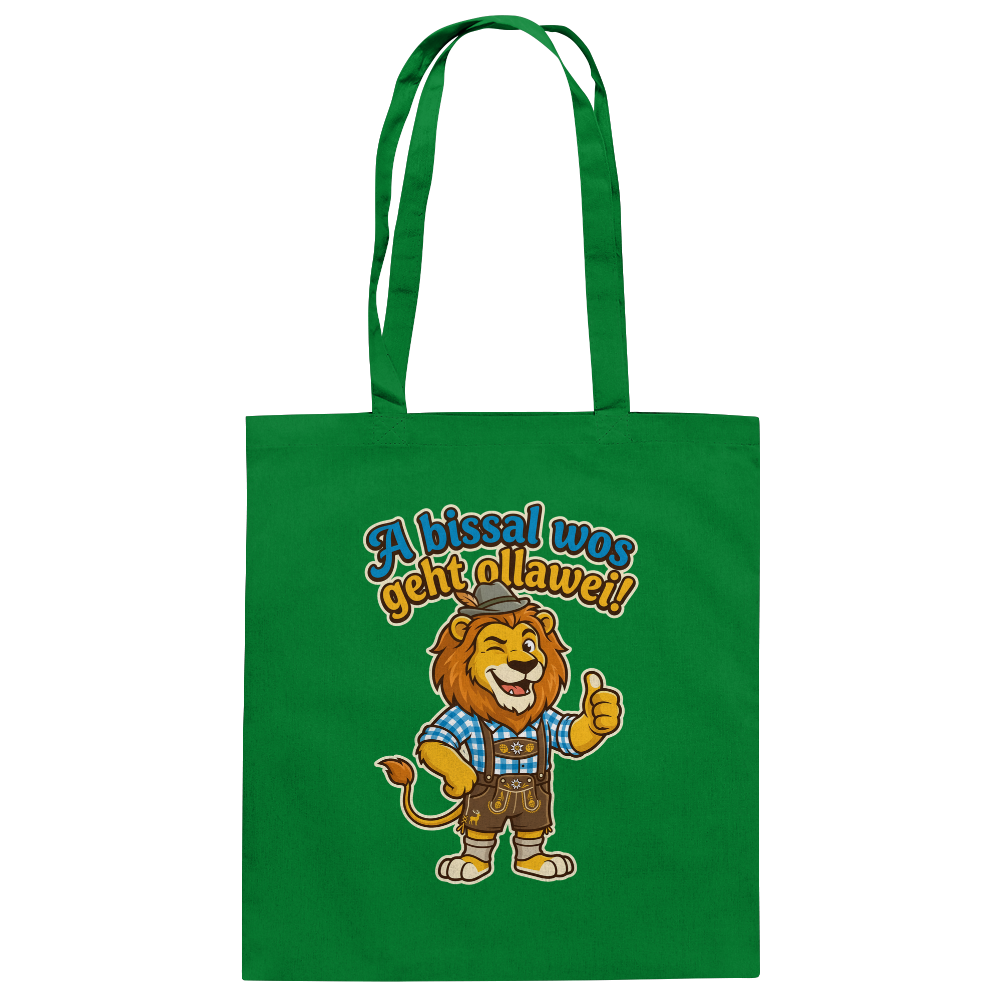 A BISSAL WOS GEHT OLLAWEI! - Baumwolltasche