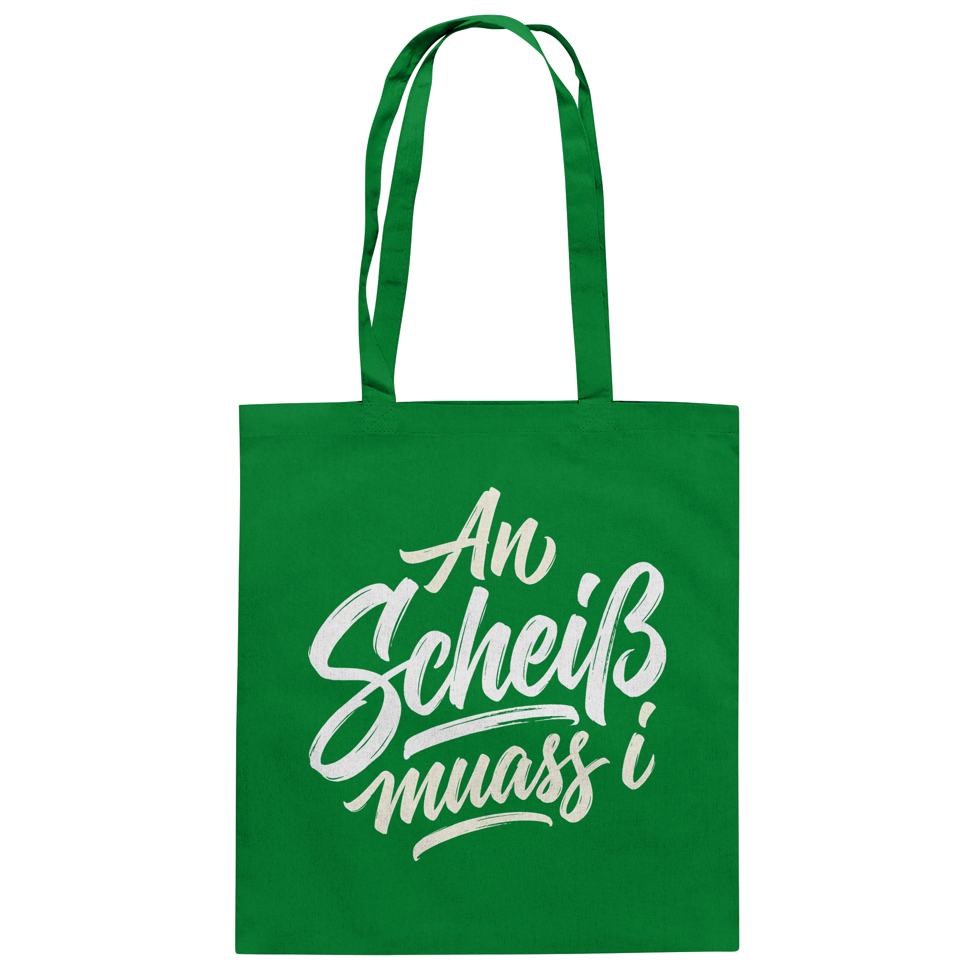AN SCHEIß MUASS I - Baumwolltasche - BayrischerHumor