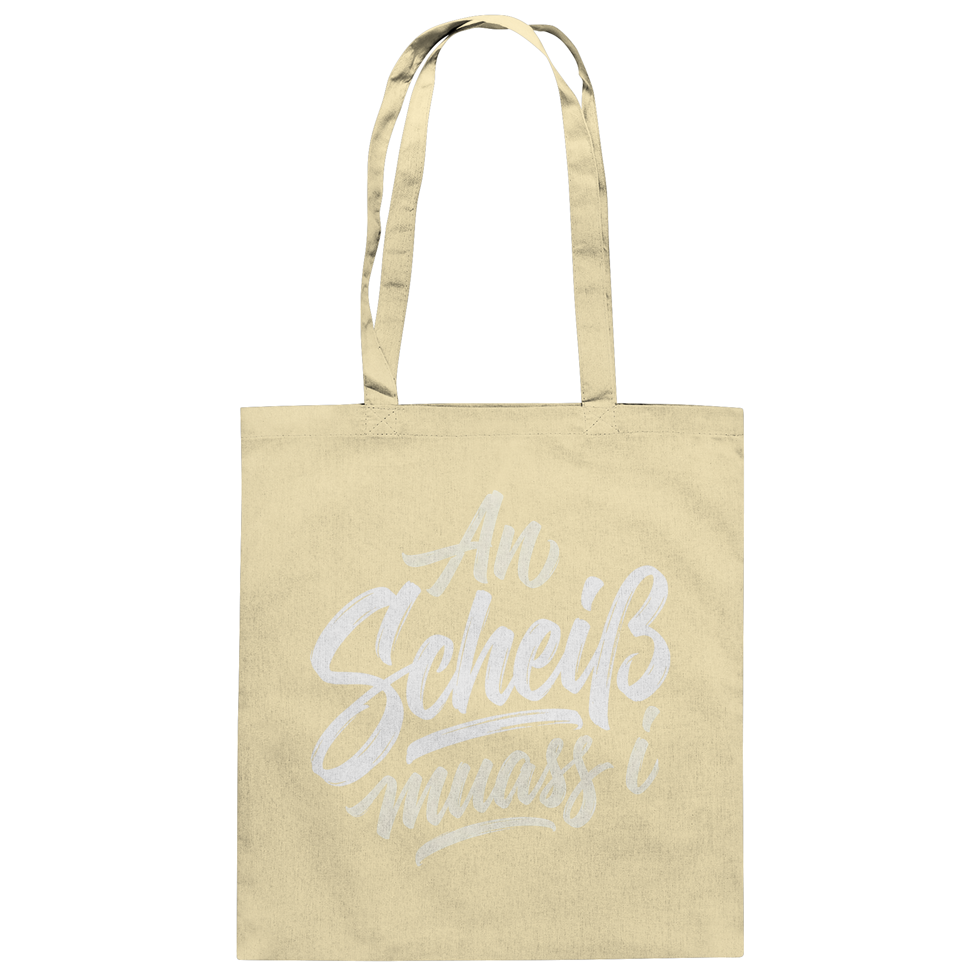 AN SCHEIß MUASS I - Baumwolltasche - BayrischerHumor