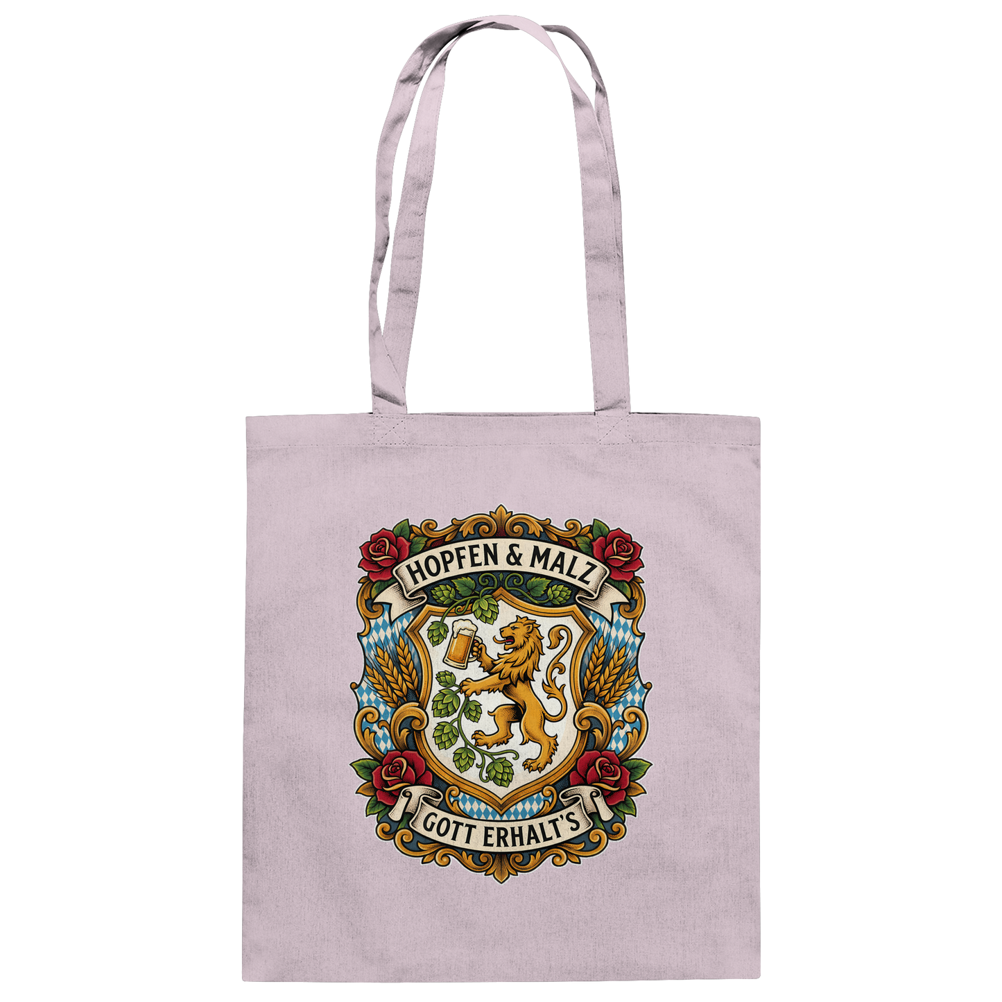 HOPFEN & MALZ - GOTT ERHALT`S - Baumwolltasche - BayrischerHumor