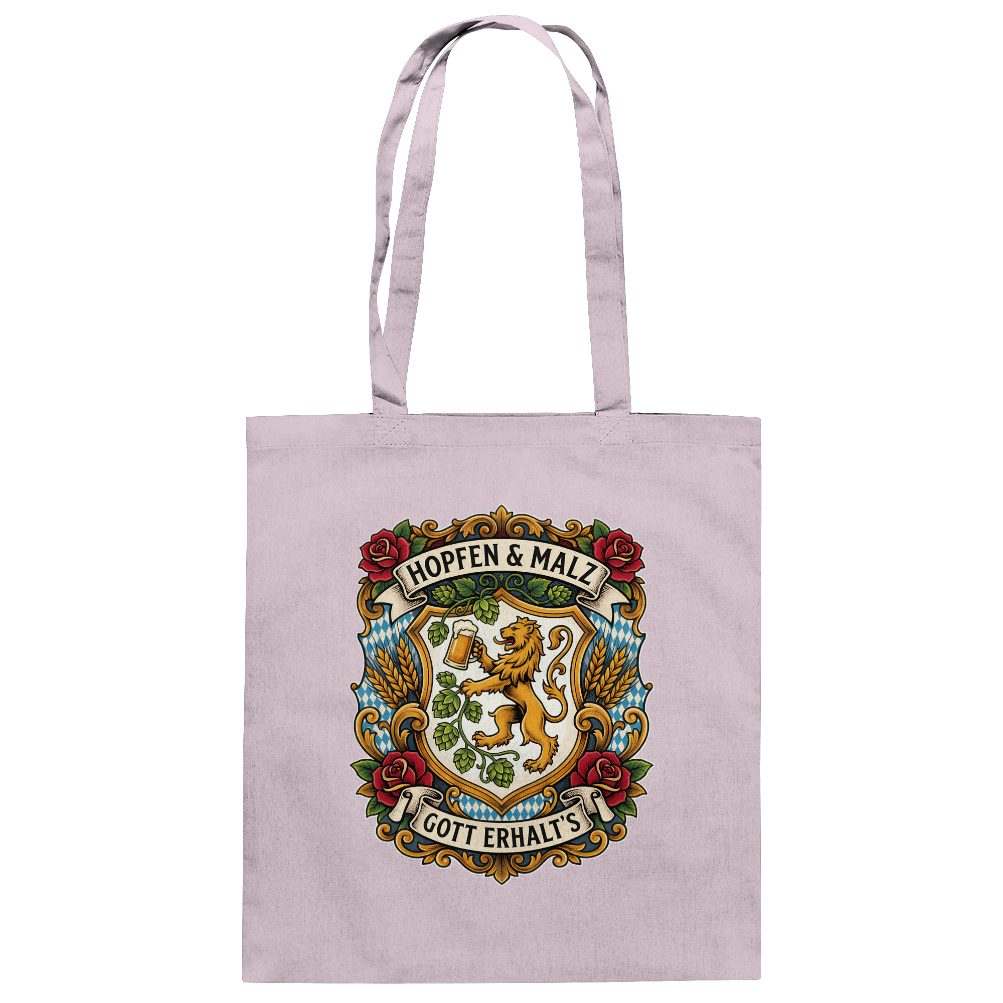 HOPFEN & MALZ - GOTT ERHALT`S - Baumwolltasche - BayrischerHumor